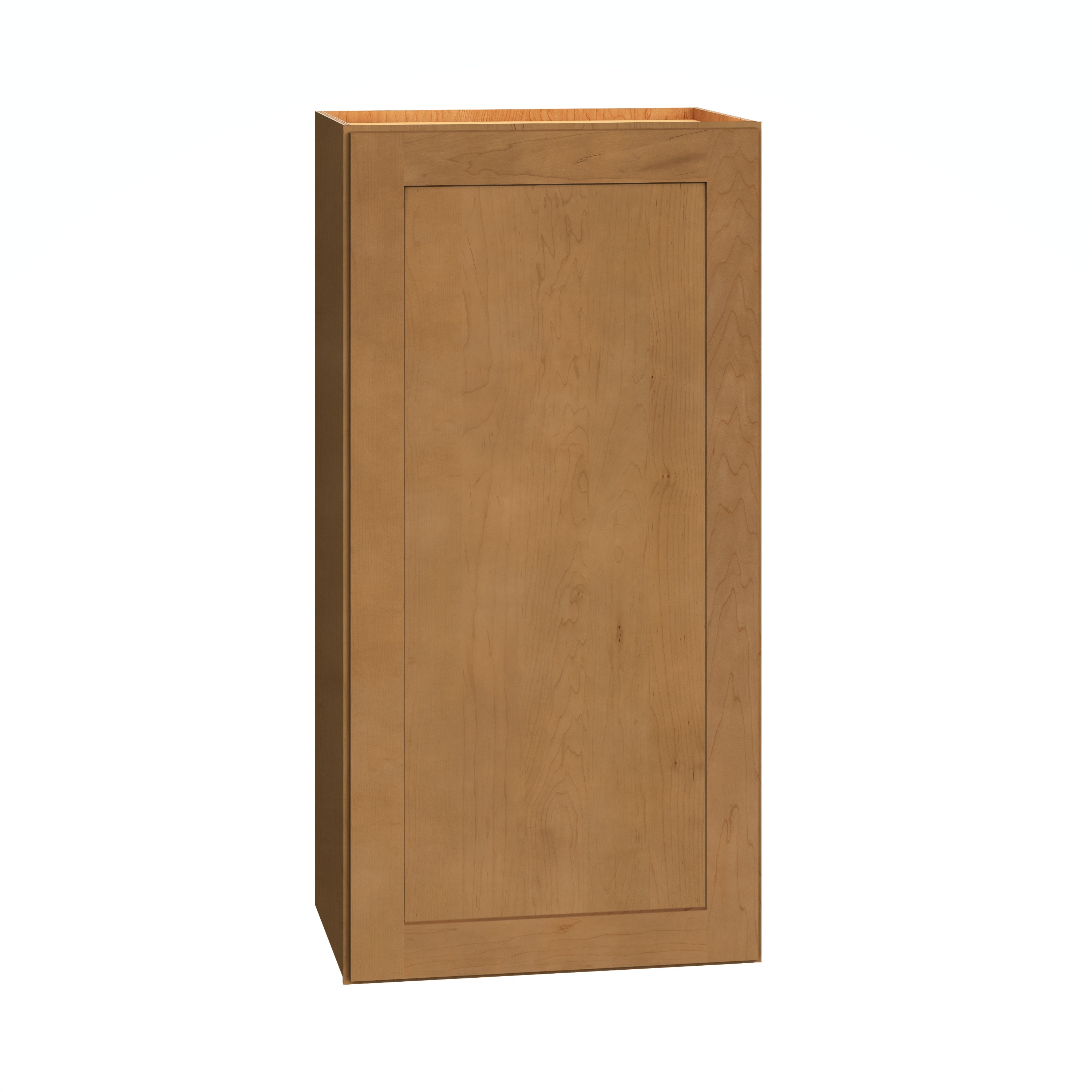 Diamond Express 62L-W1836R Jamestown 18-in W x 36-in H x 12-in D Sahara Brown Wall Fully assembled Plywood Cabinet Recessed Panel Shaker