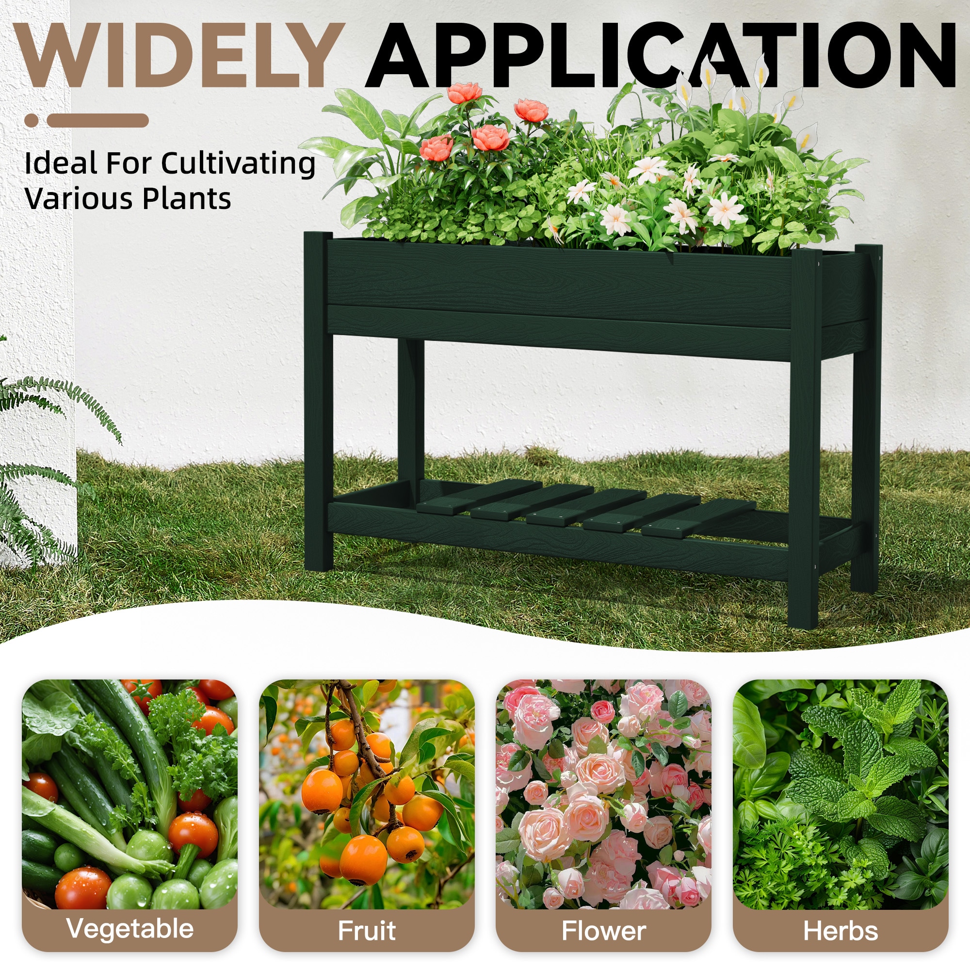 VOUA TPHJ-GN Raised-Garden-Beds - View #4