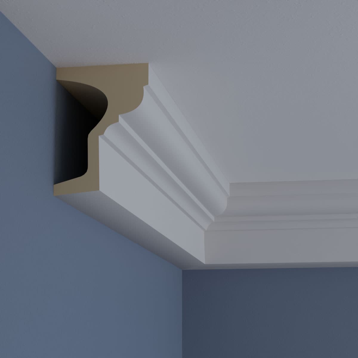 Ekena Millwork MLD06X04ST-2-CASE-2 Crown-Moulding - View #7