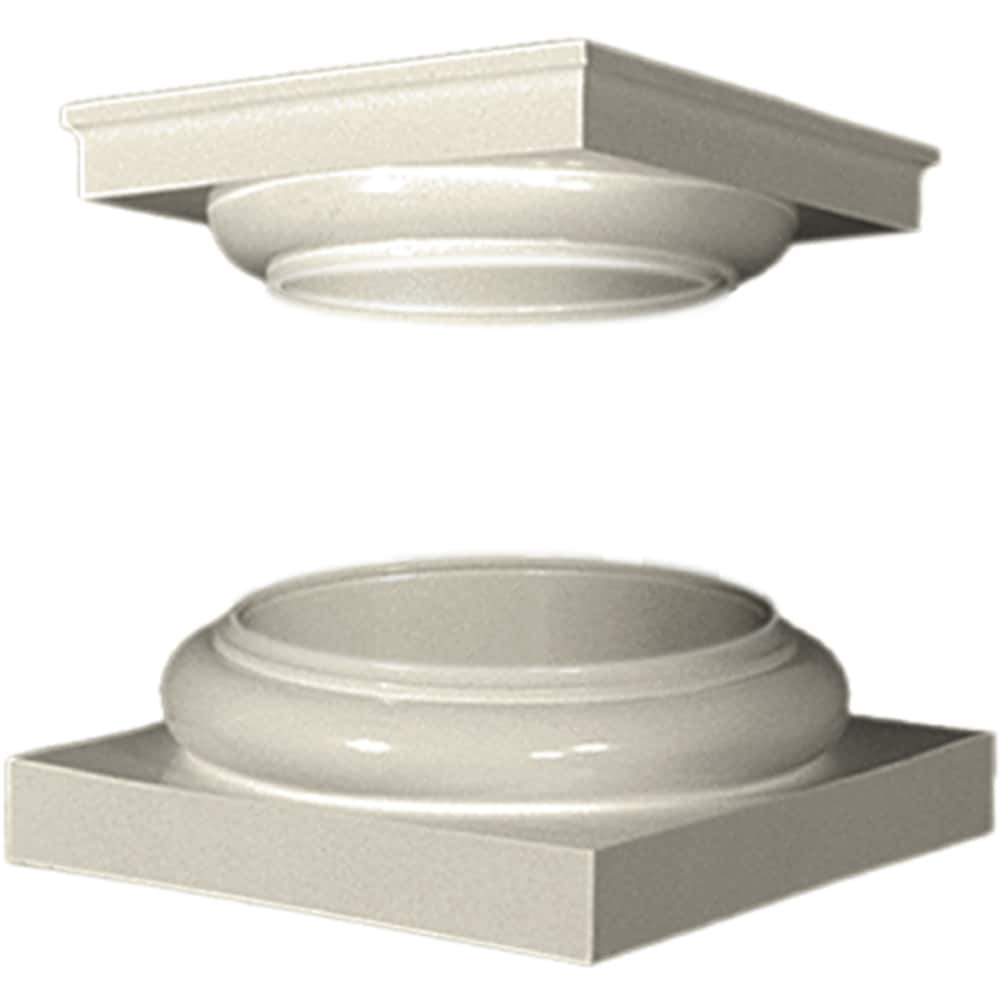 Turncraft 72261 10-in ABS Column Cap and Base Kit
