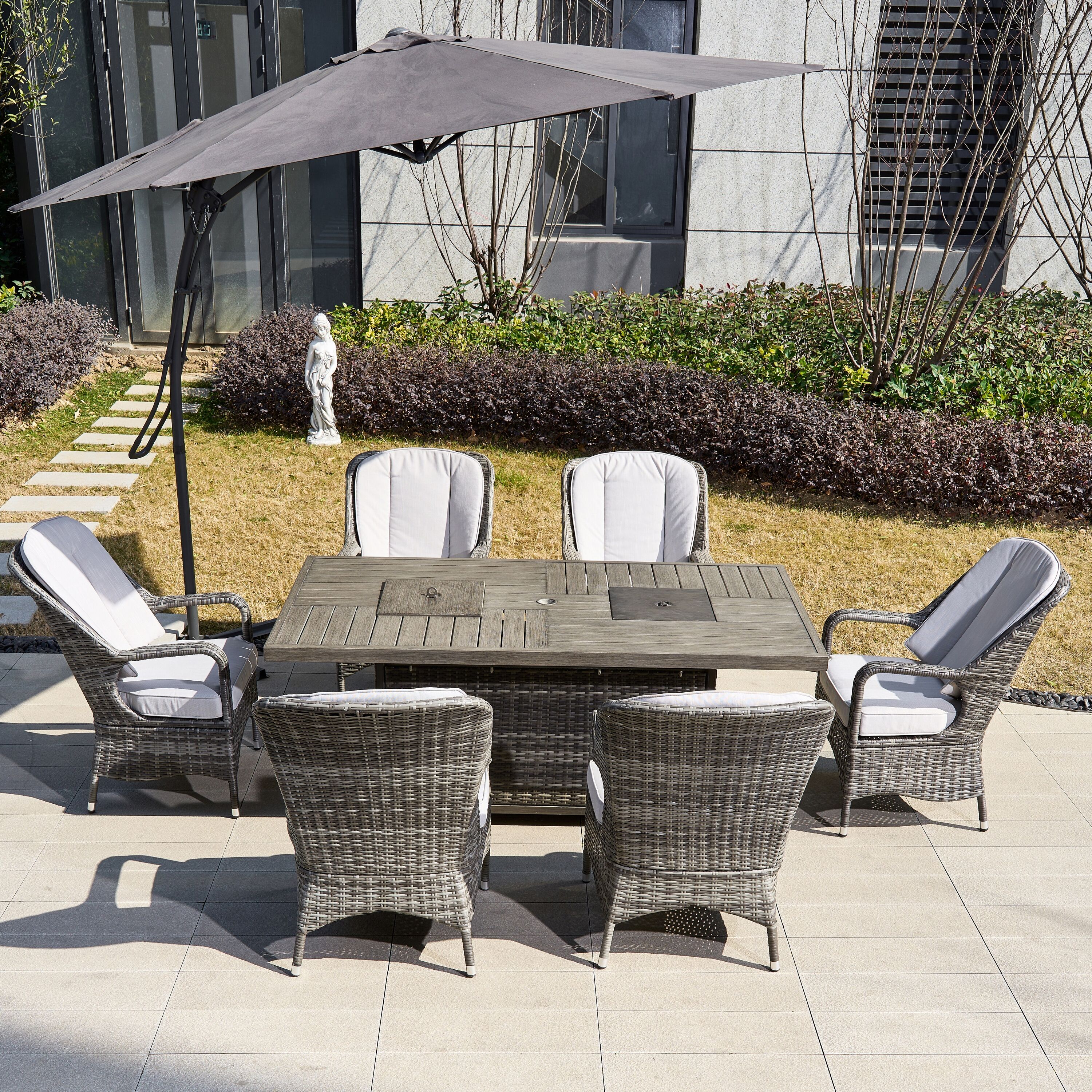 Moda Furnishings 1106FI-009-G Patio-Dining-Sets - View #2
