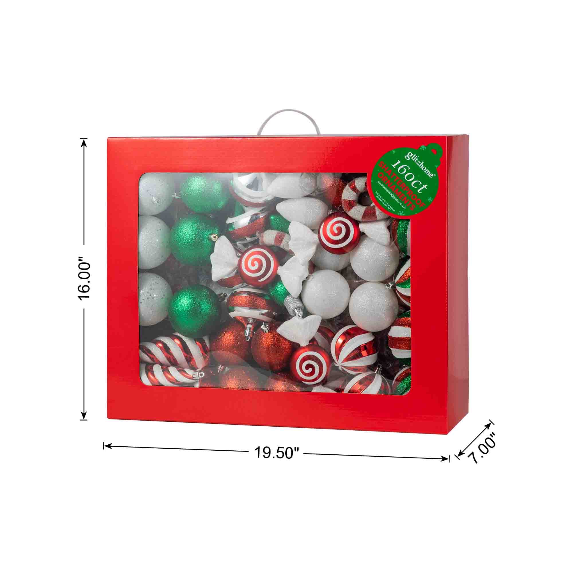 Glitzhome 2032800010 Table-Christmas-Decorations - View #6