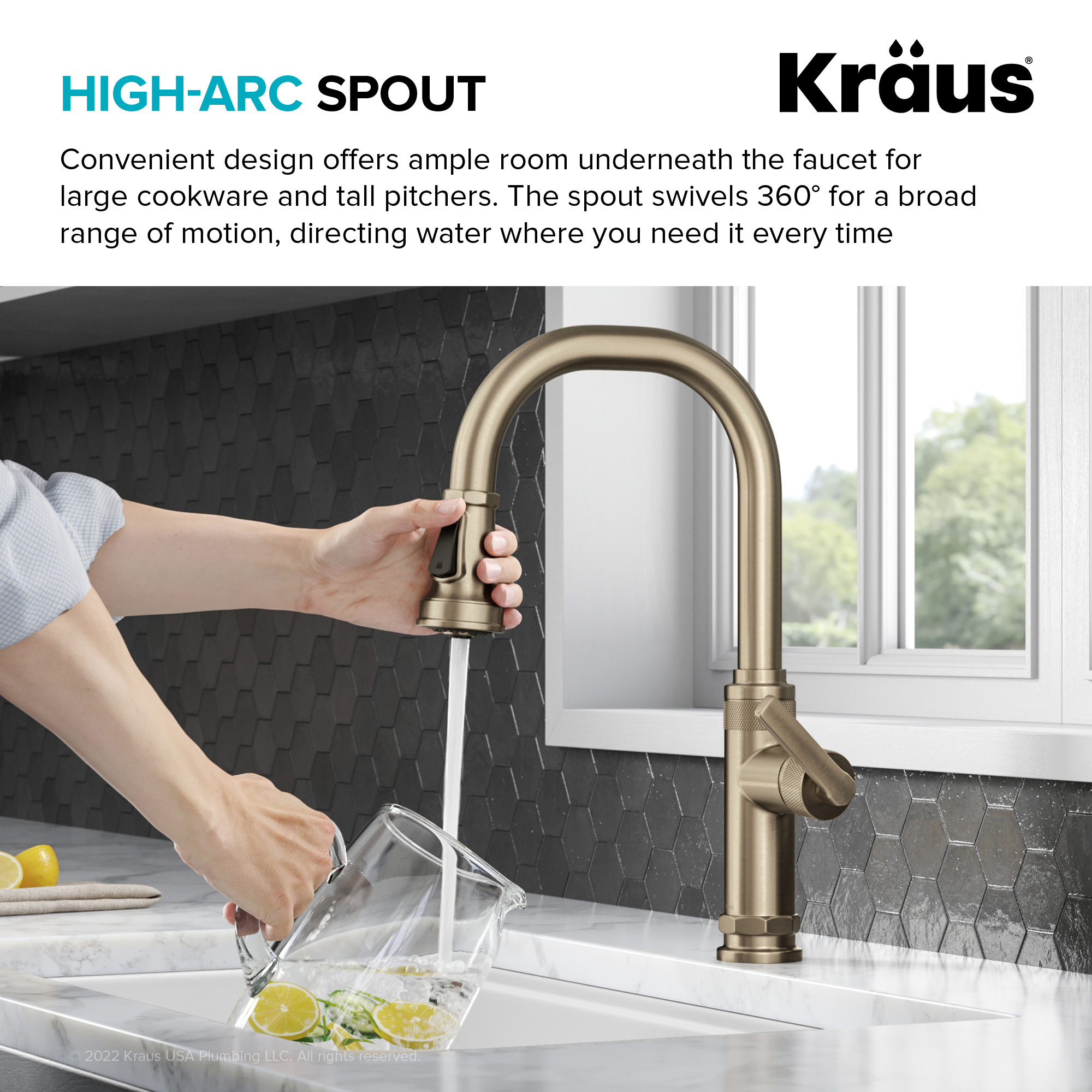Kraus KPF-4102SFACB Kitchen-Faucets - View #10