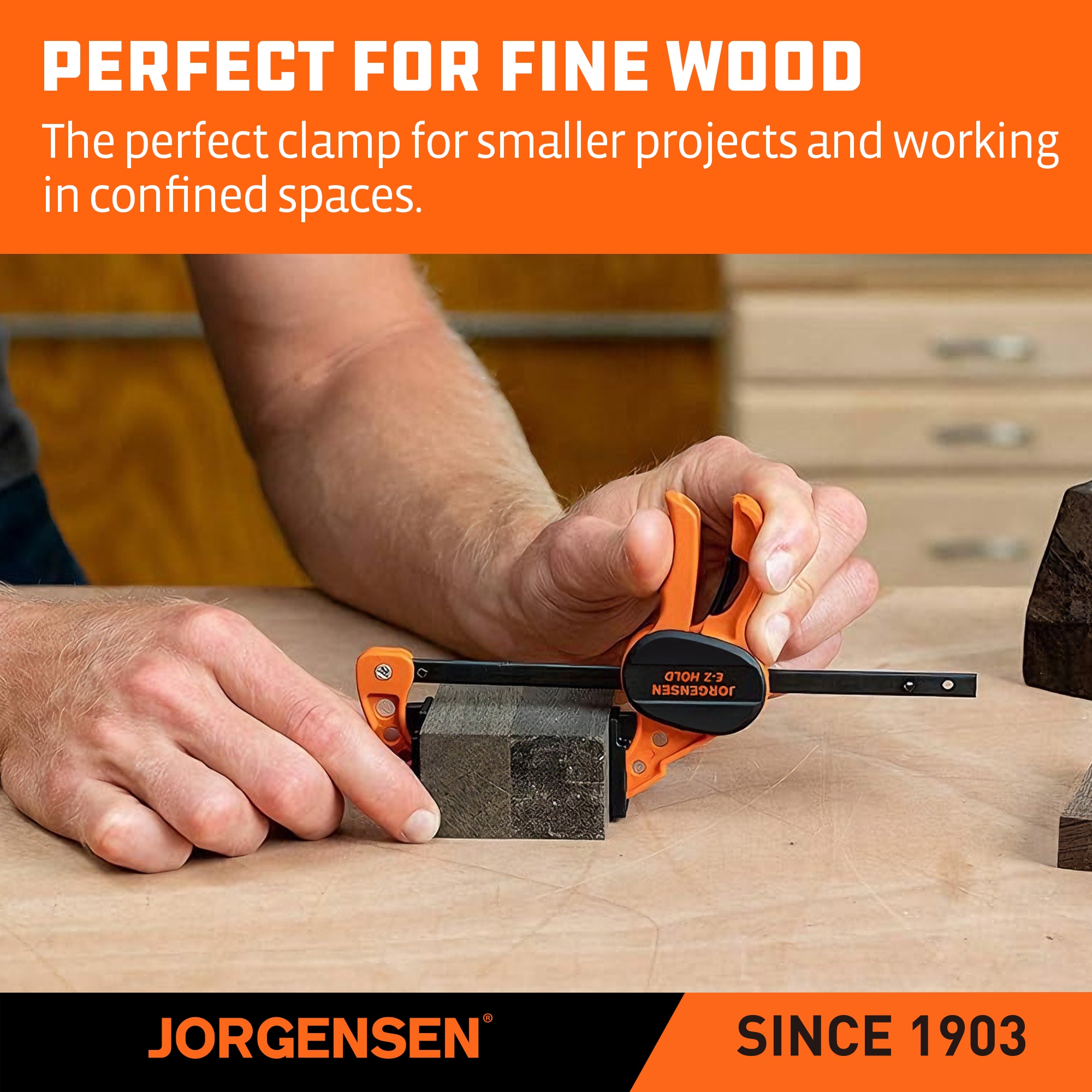 Jorgensen 2-Pack 4-in E-Z Hold 50lb Trigger Clamp 93367 at Lowes.com