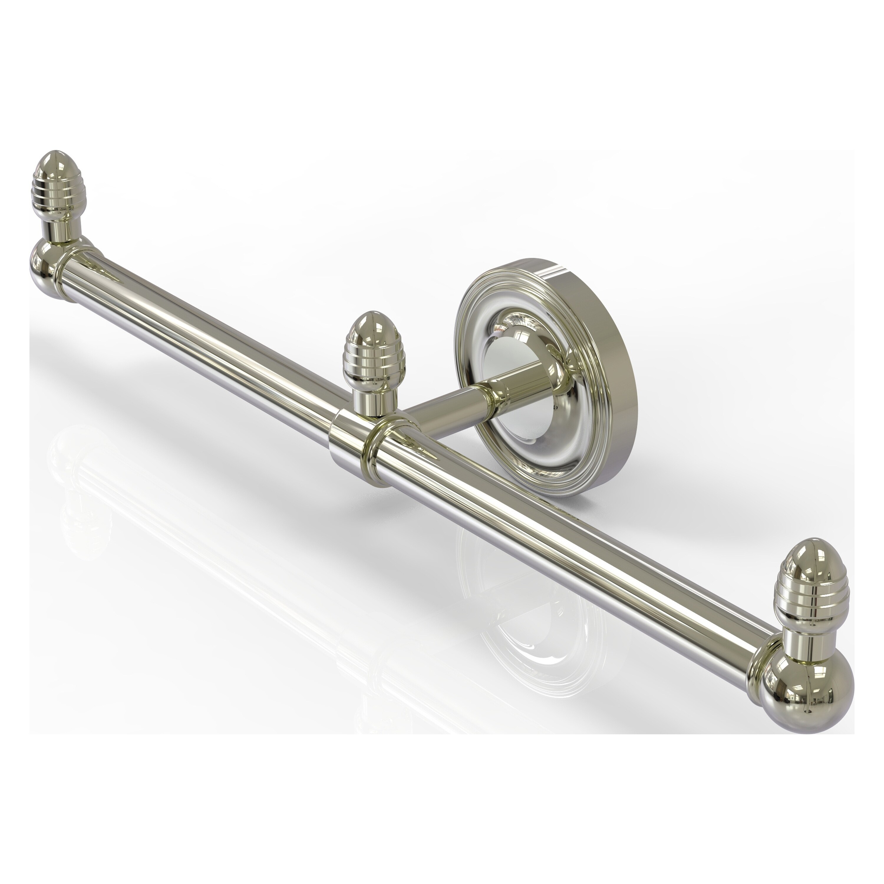 Allied Brass BPPR-HTB-2-PNI Prestige Regal 15-in double Polished Nickel Wall mount Double Towel Bar