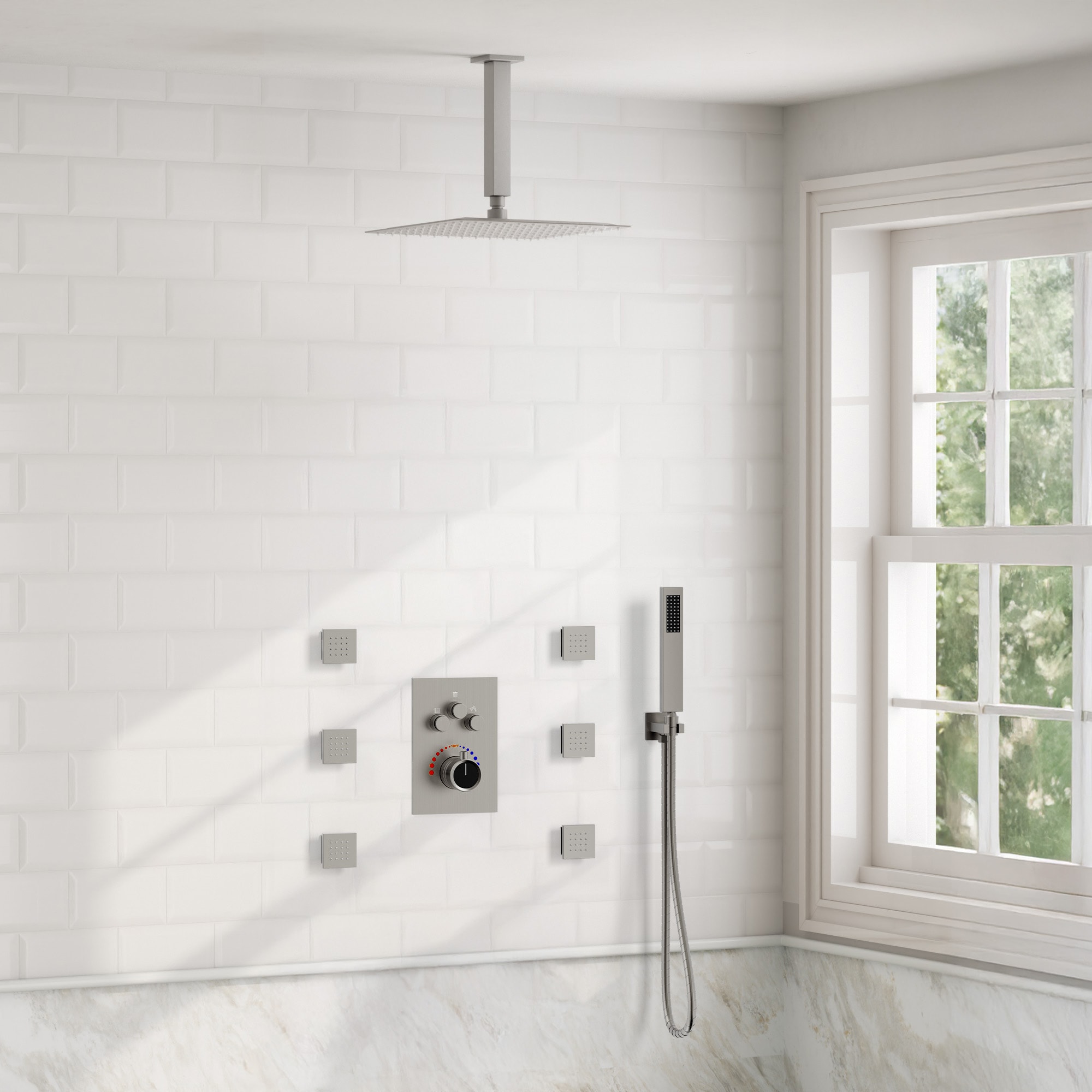 GRANDJOY SGF10GJ-06-BN12 Tub-Shower-Faucets - View #3