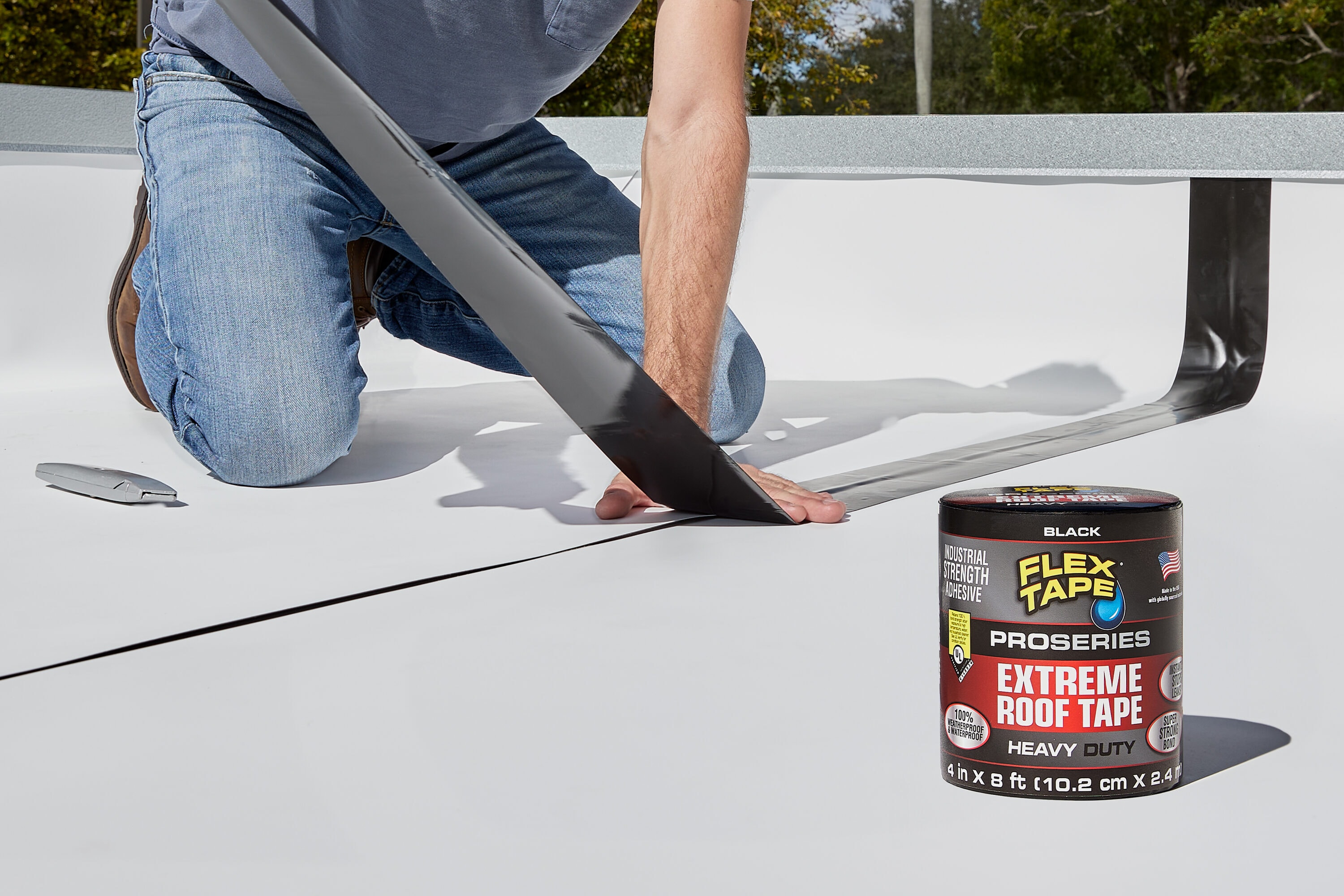 Flex Tape PS288BLK0408 Roof-Seam-Tape - View #4