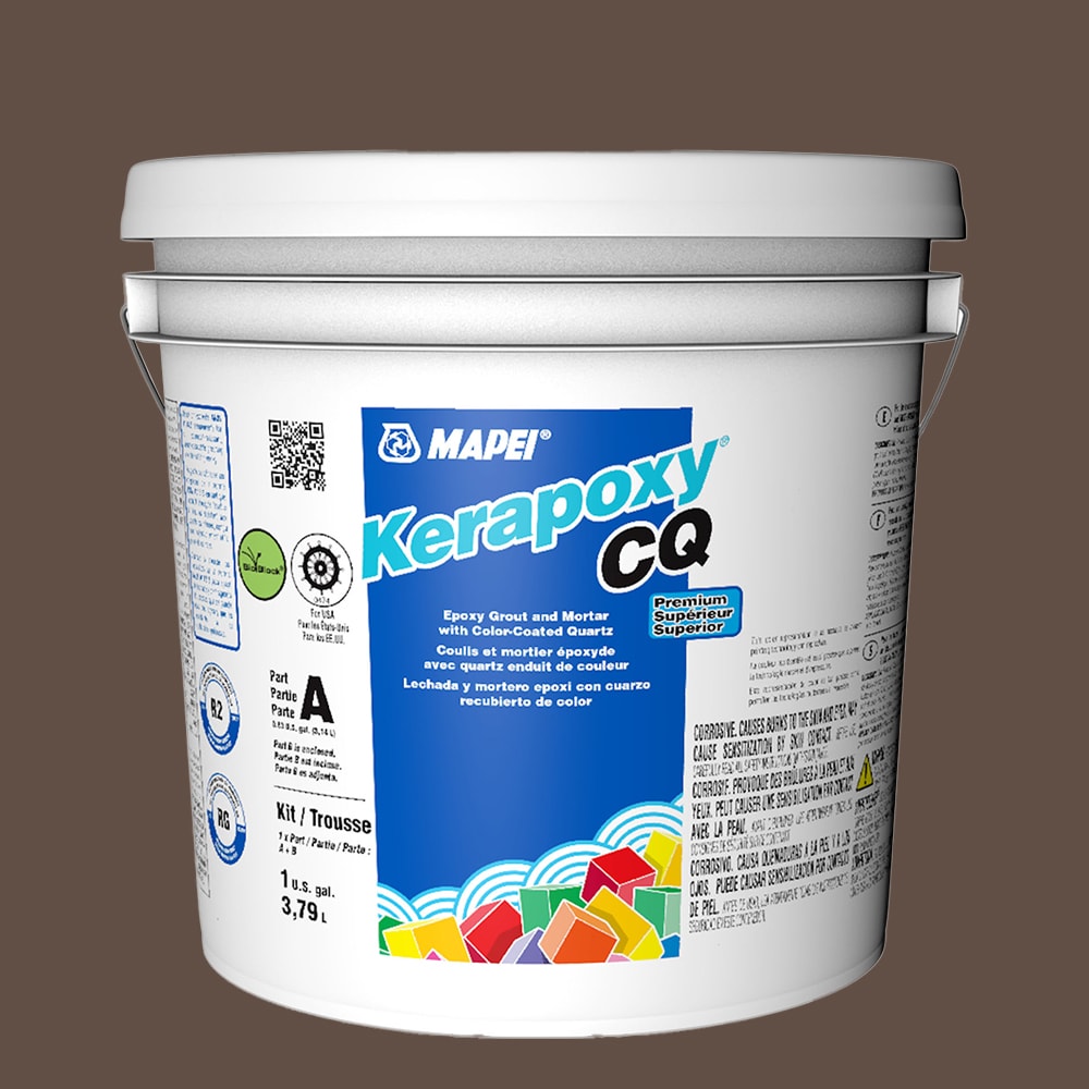 MAPEI 5UB507904 Kerapoxy CQ Cocoa #5079 Epoxy Grout (1-Gallon)