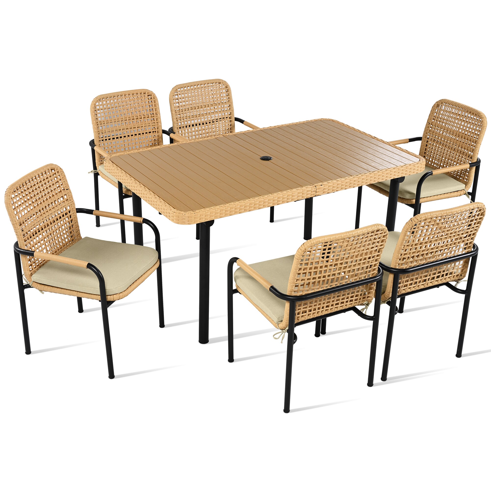 ModernLuxe N704G201248E Patio-Dining-Sets - View #7