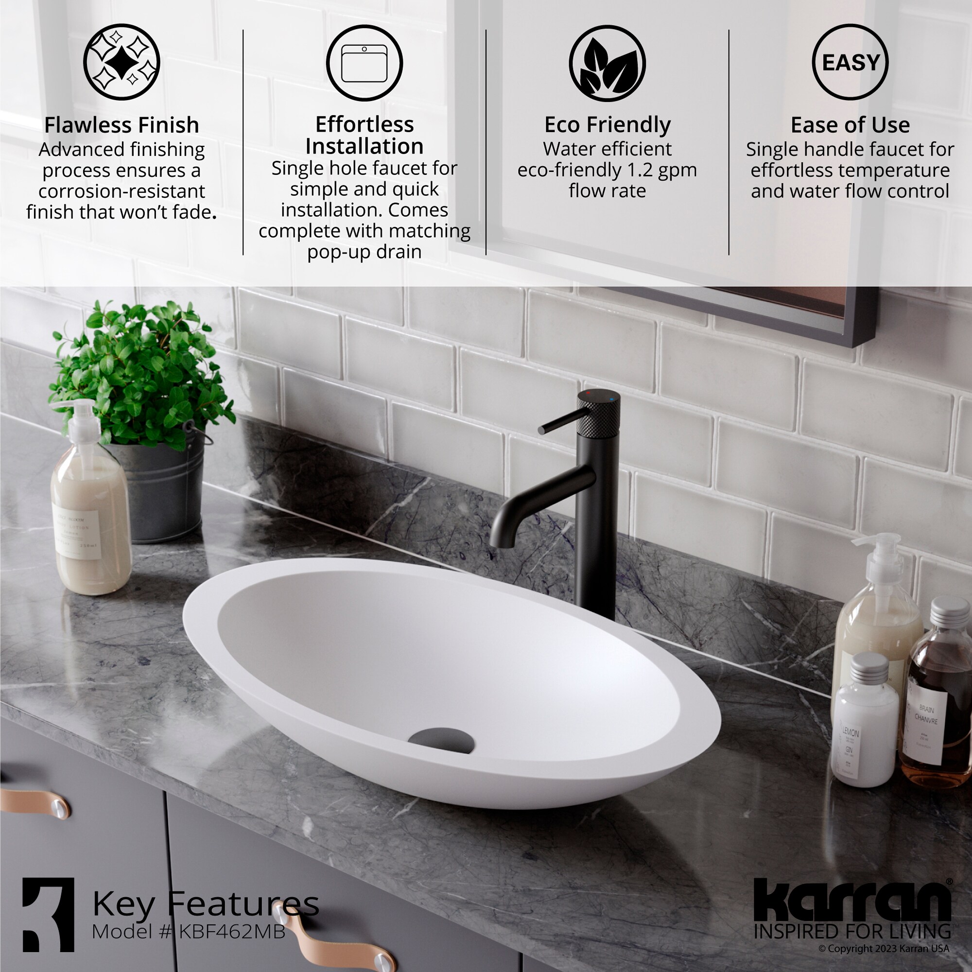 Karran KBF462MB Lavatory-Faucets - View #6