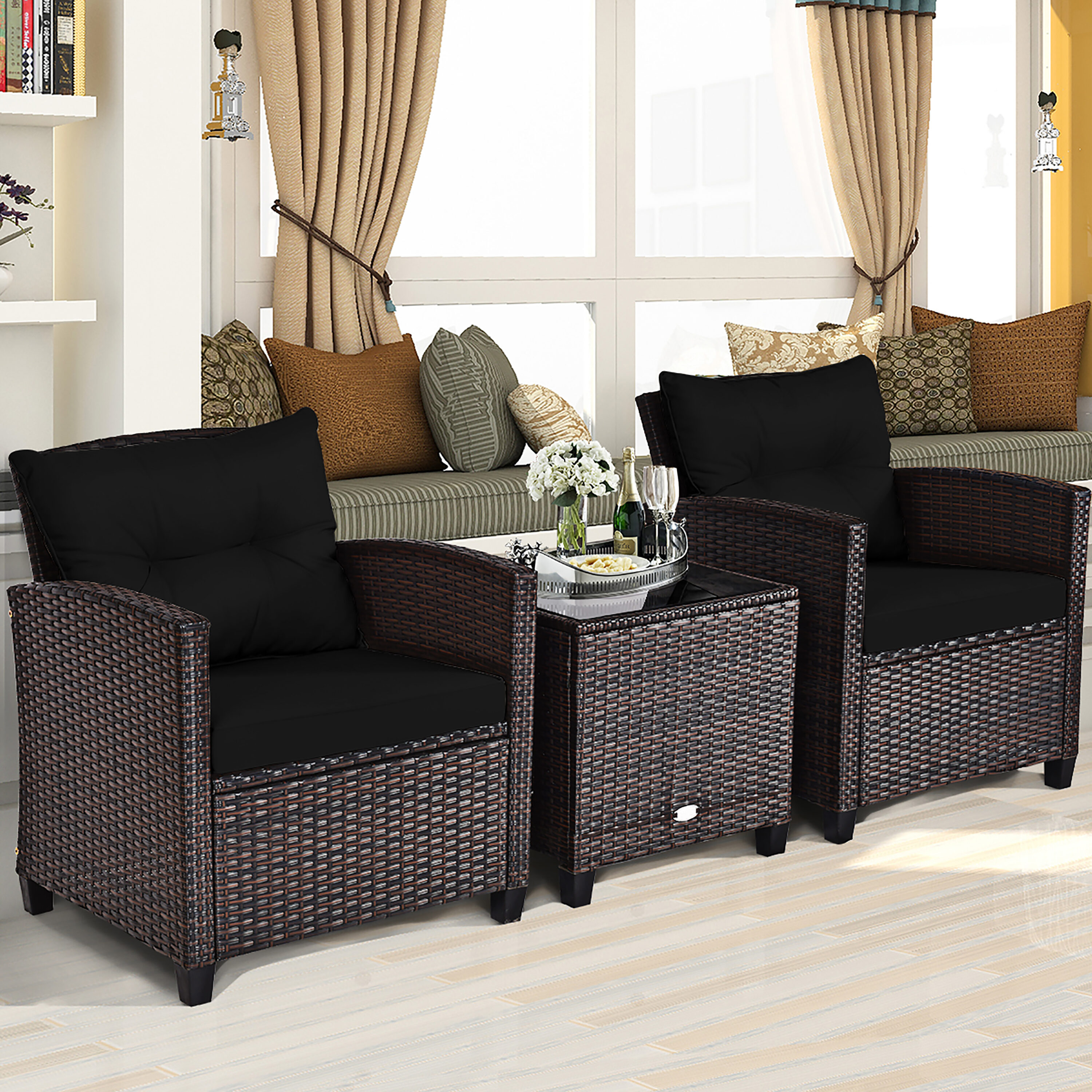 Costway HW63759BK Patio-Conversation-Sets - View #9