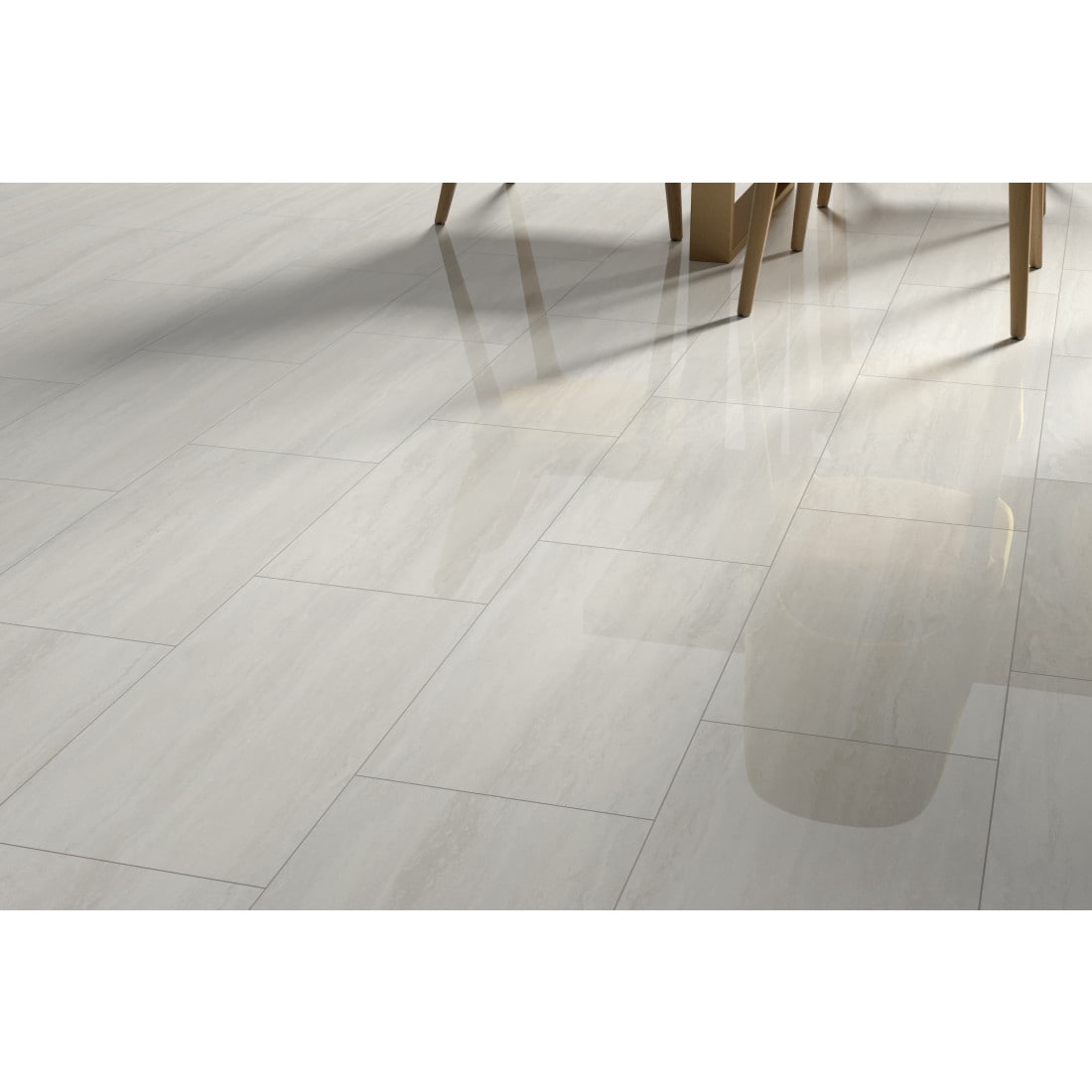 Emser Esplanade Alley 12-in x 24-in Polished Porcelain Stone Look Floor ...