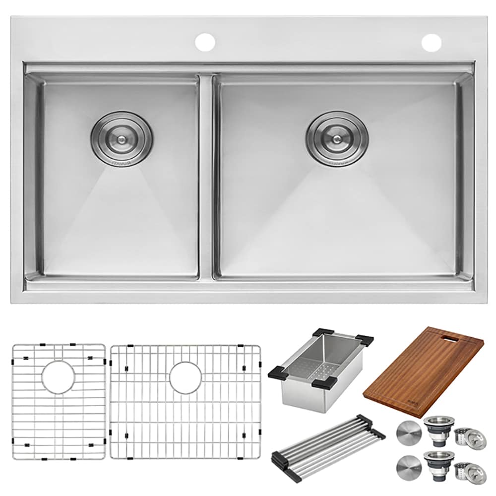 Ruvati RVH8036 Kitchen-Sinks - View #4