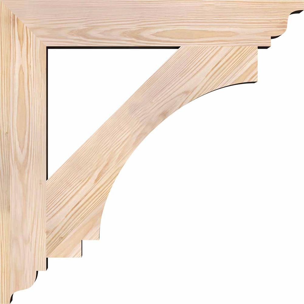 Ekena Millwork BKT04X24X24IMP01SDF Exterior-Brackets-Braces - View #3