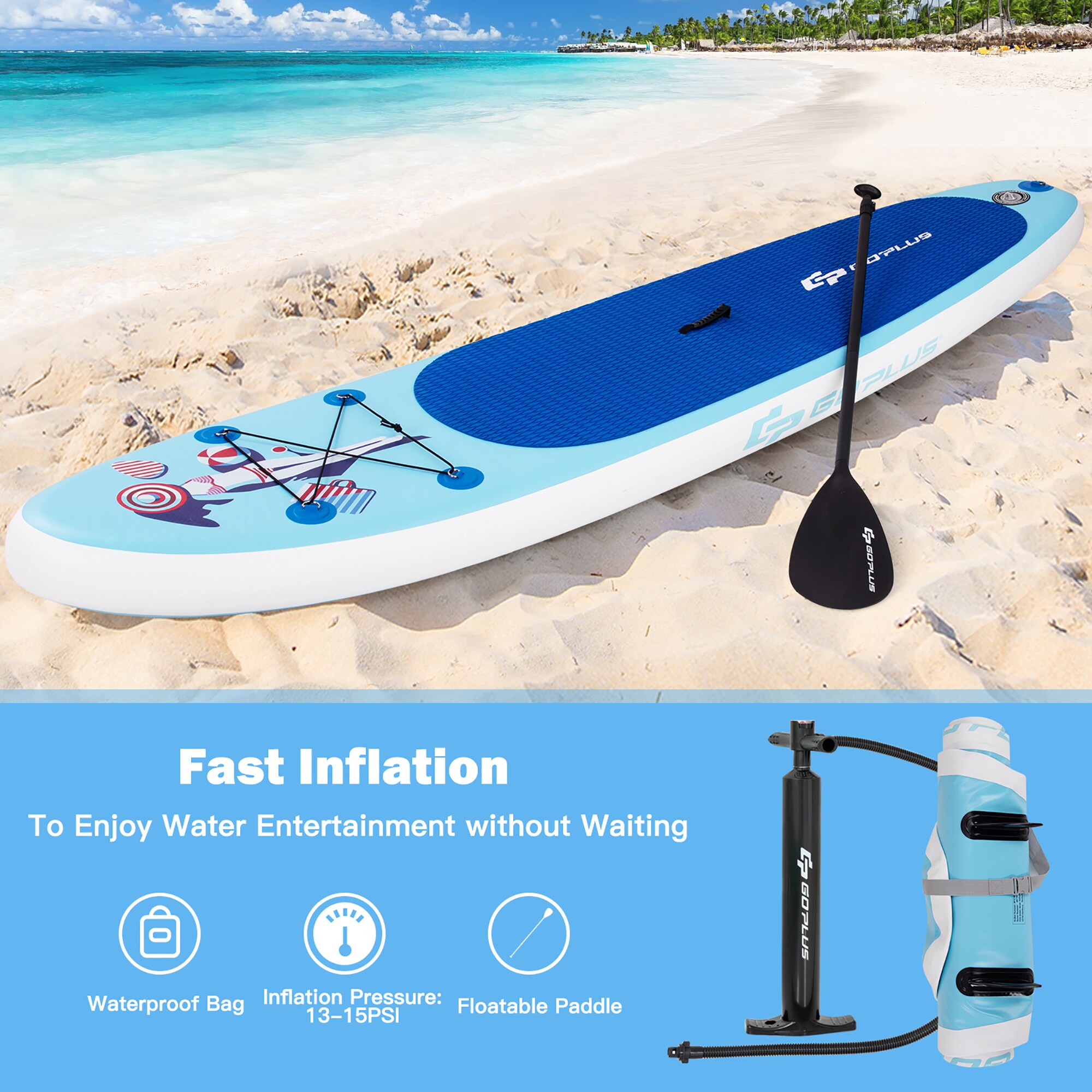 Goplus SP36153 Stand-Up-Paddle-Boards - View #6