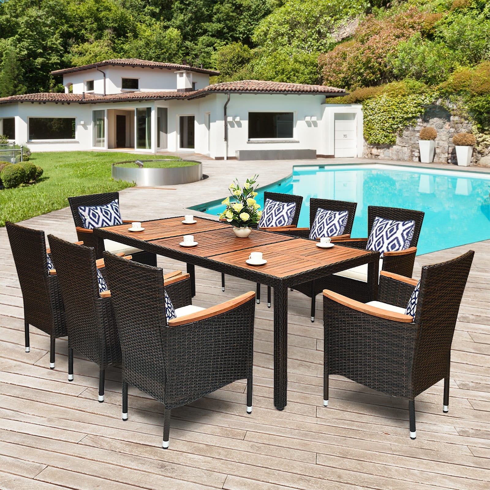 WELLFOR OUG68660B+ Patio-Dining-Sets - View #7