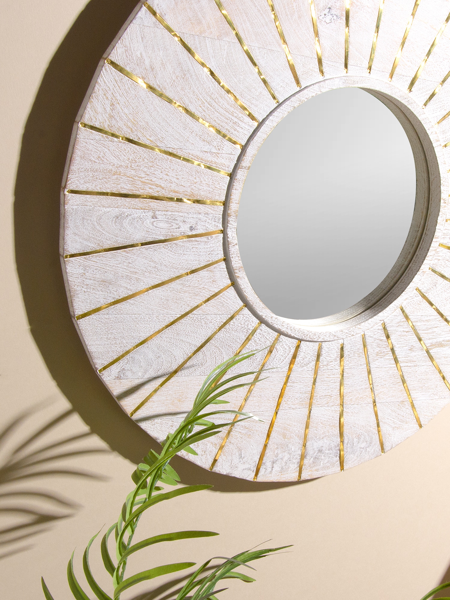 Best Home Fashion MIRROR-RR05-WHITE Decor-Mirrors - View #5