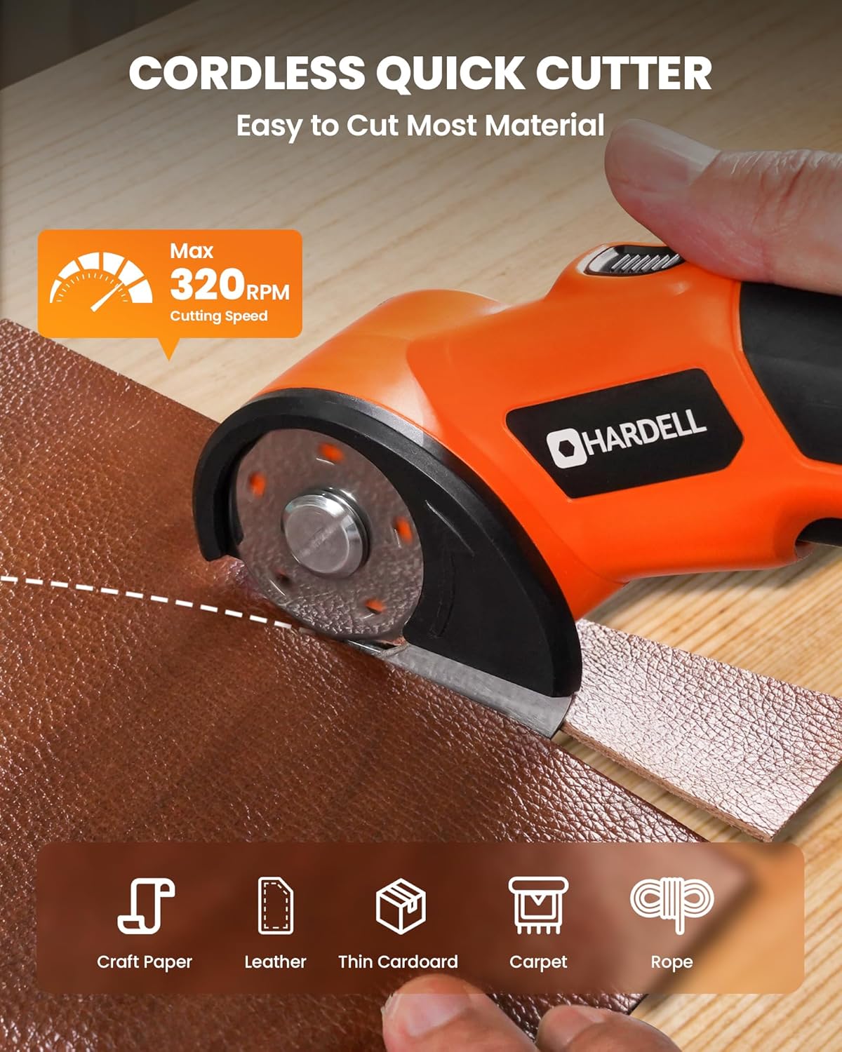 HARDELL B0DTH8DFF6 Cordless-Shears - View #2