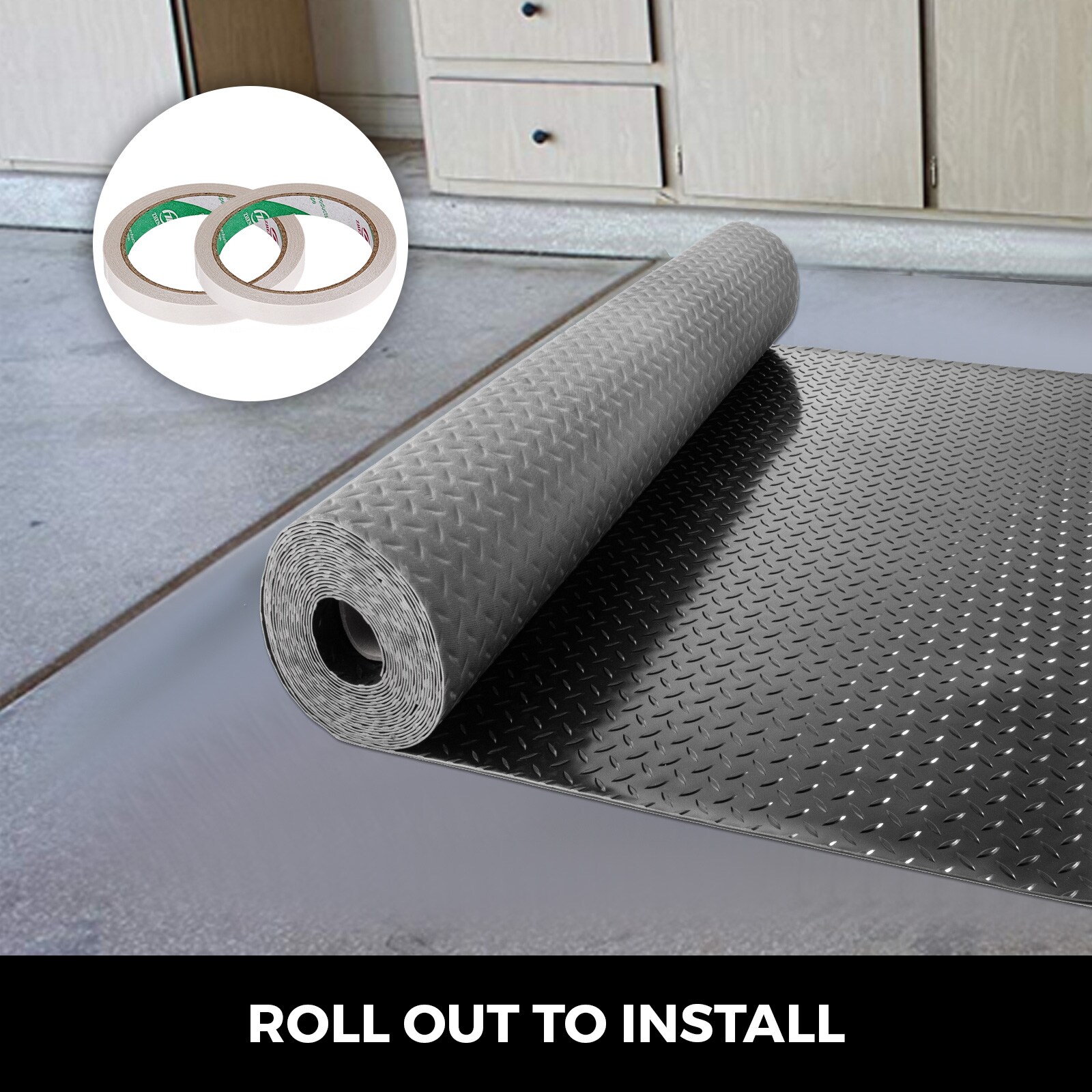 VEVOR SCPVCDB2JBKZ00210V0 Garage-Flooring-Rolls - View #5