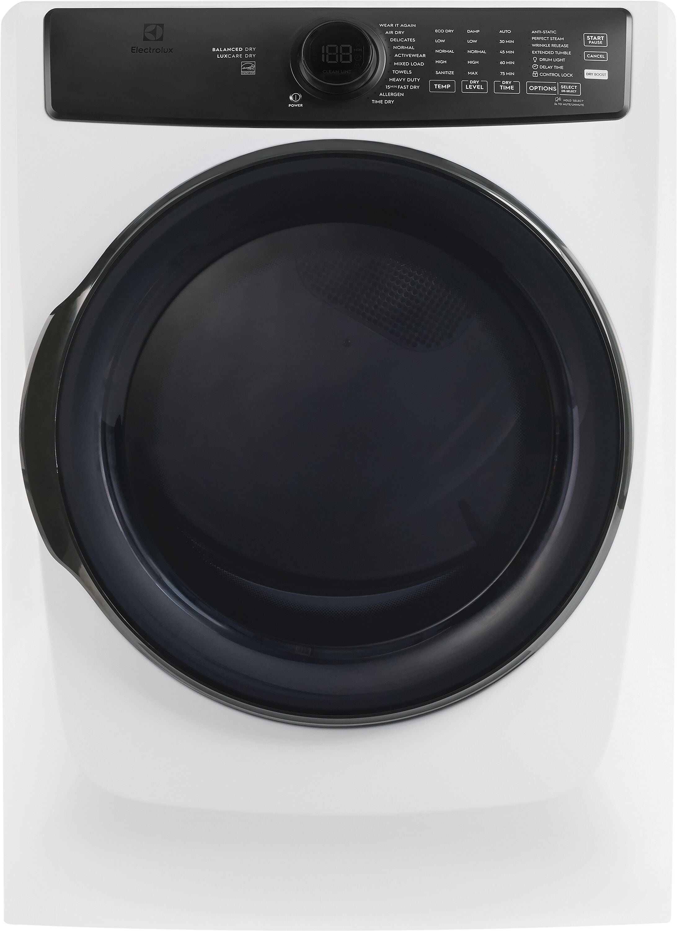 Electrolux - Front Load Perfect Steam Gas Dryer with LuxCare Dry and Instant Refresh