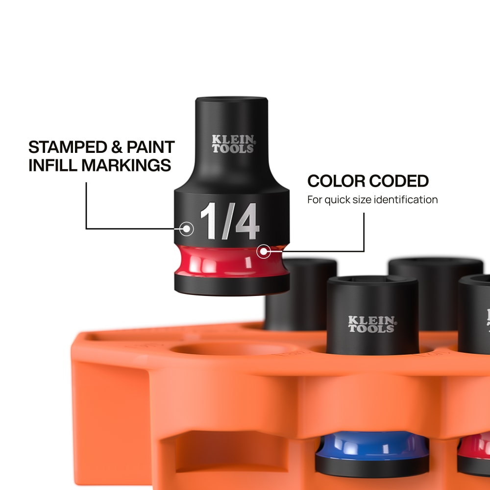 Klein Tools 33809 Impact-Socket-Sets - View #4