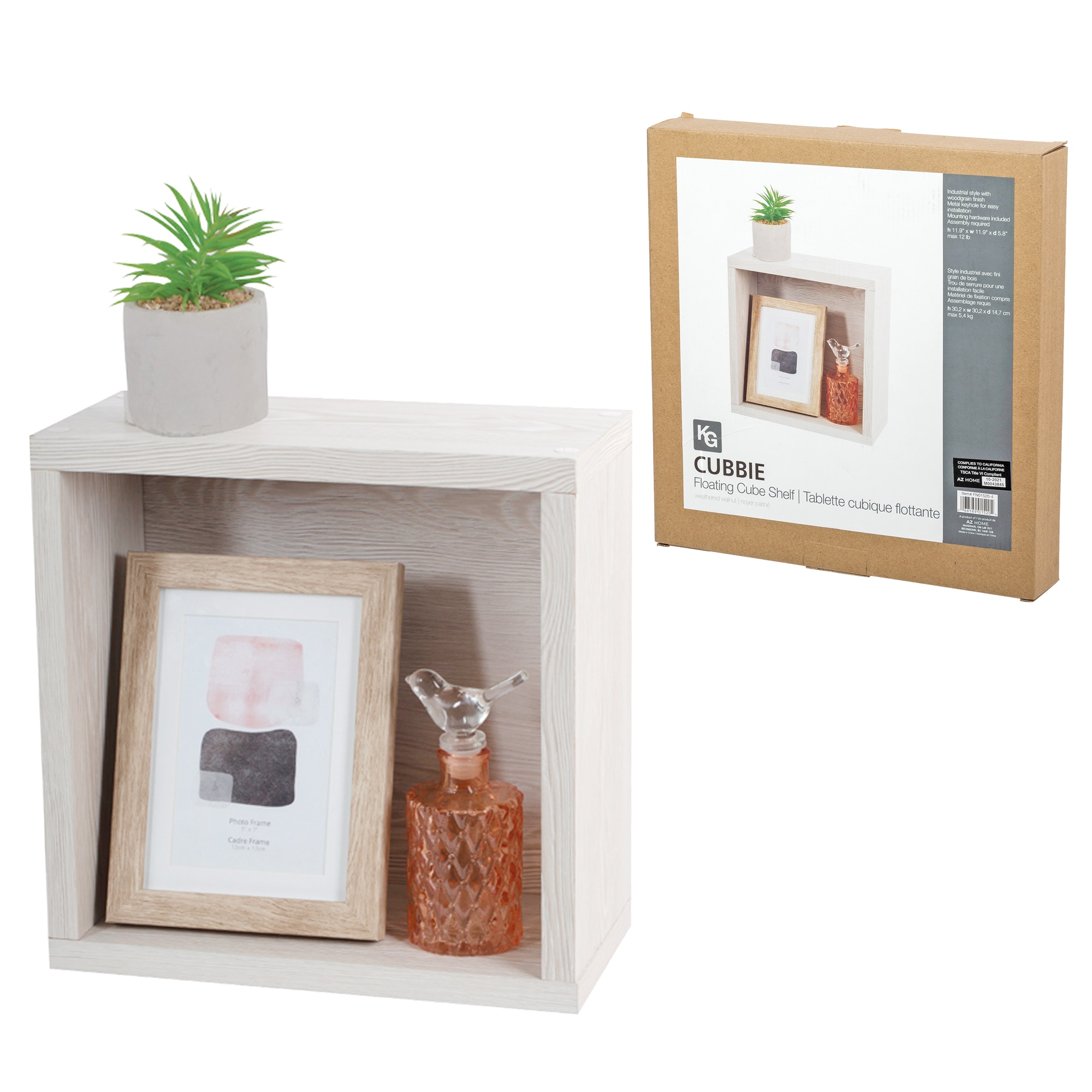 Kiera Grace FN01520-4DF Wall-Mounted-Shelving - View #7
