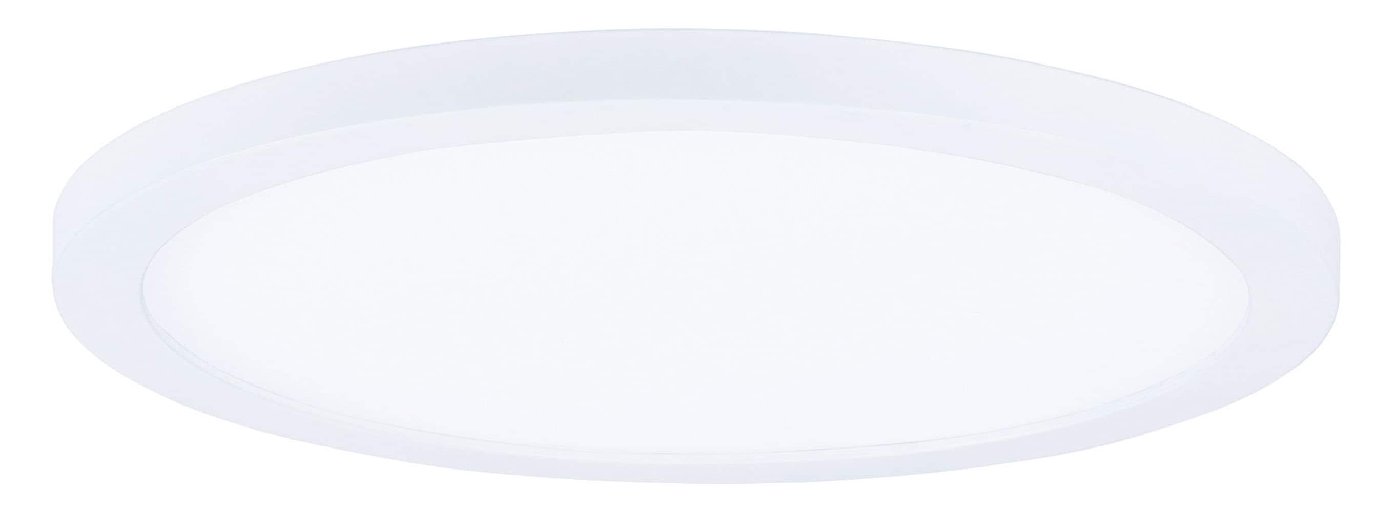 Maxim Lighting 58711WTWT Wafer 1-Light White Flush Mount Light ENERGY STAR