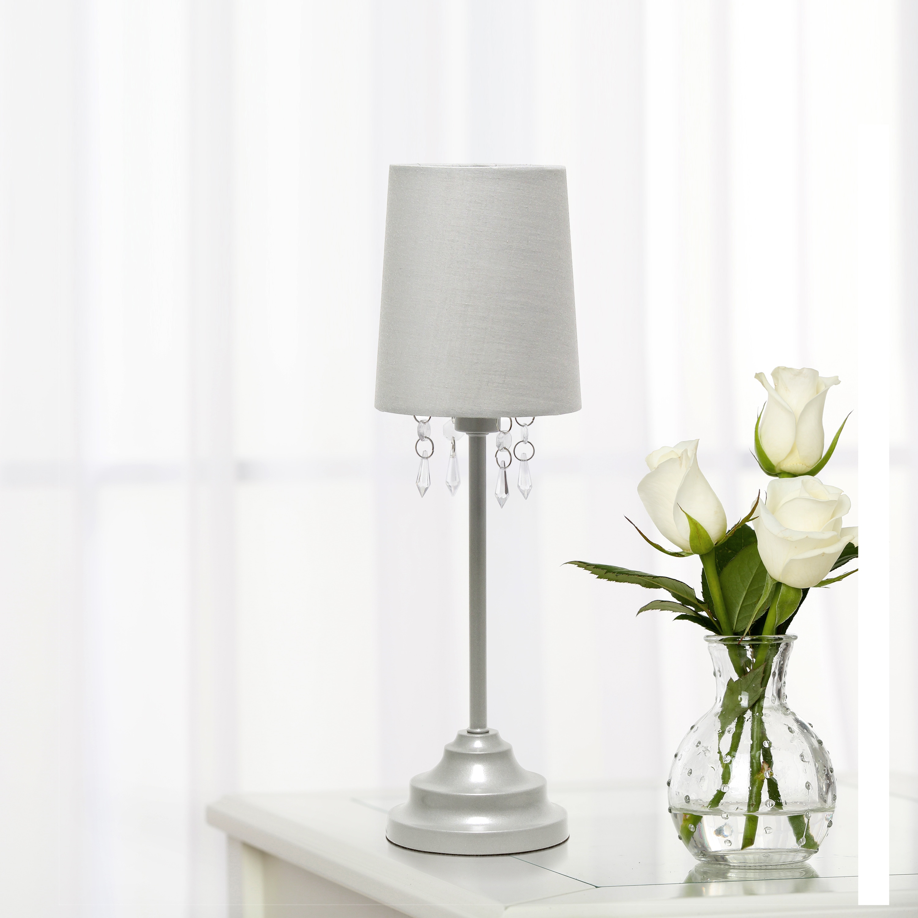 Simple Designs LT3018-GRY Table-Lamps - View #5