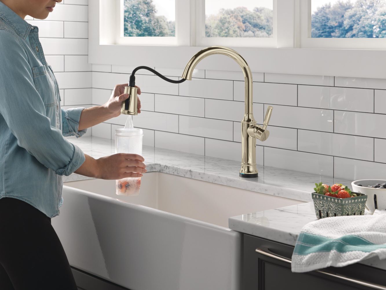 Delta 9184TL-PN-PR-DST Kitchen-Faucets - View #16