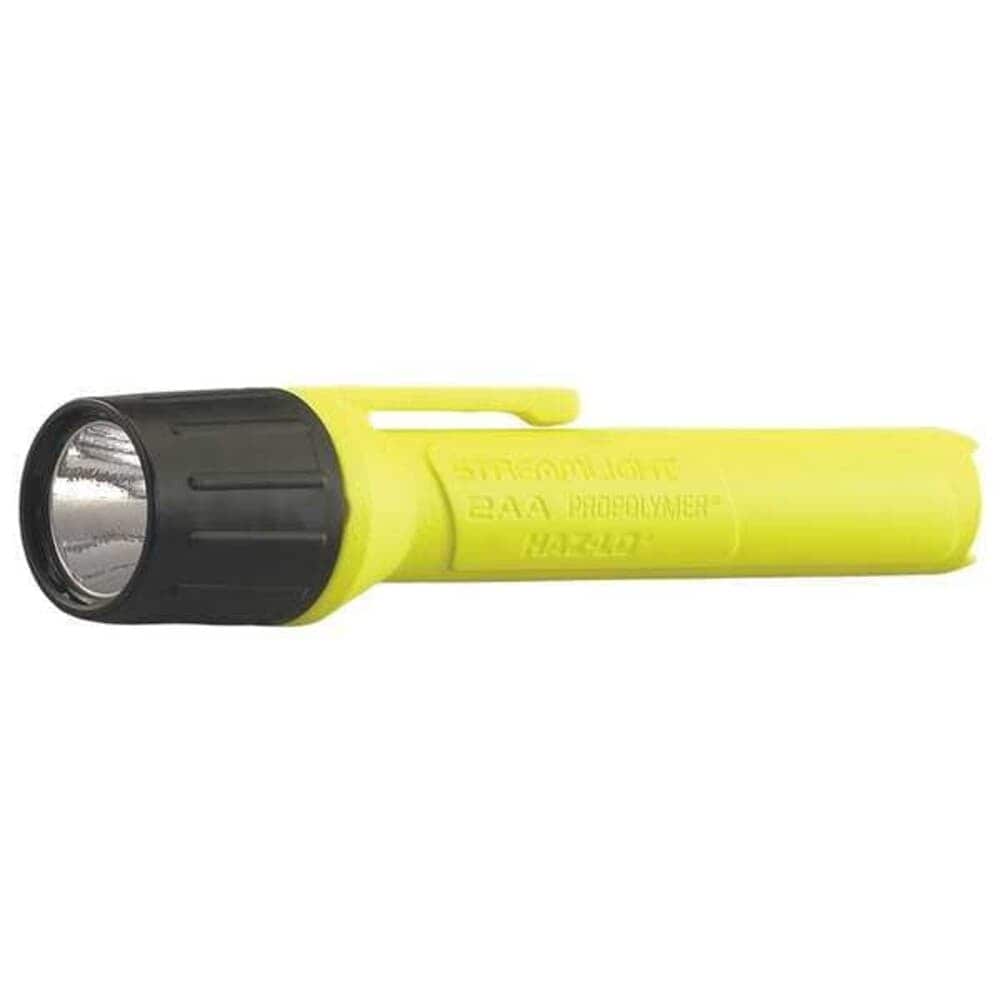 Streamlight  2AA ProPolymer HAZ-LO Flashlight Led Yellow Industrial Handheld Flashlight 65 lm 67101