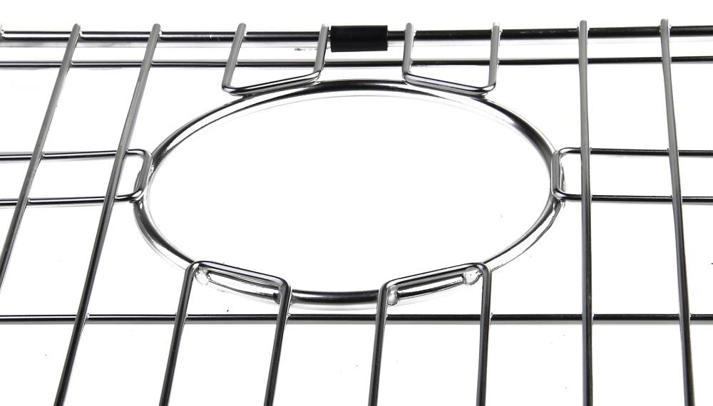 Solid Stainless Steel Kitchen Sink Grid with Plastic Feet