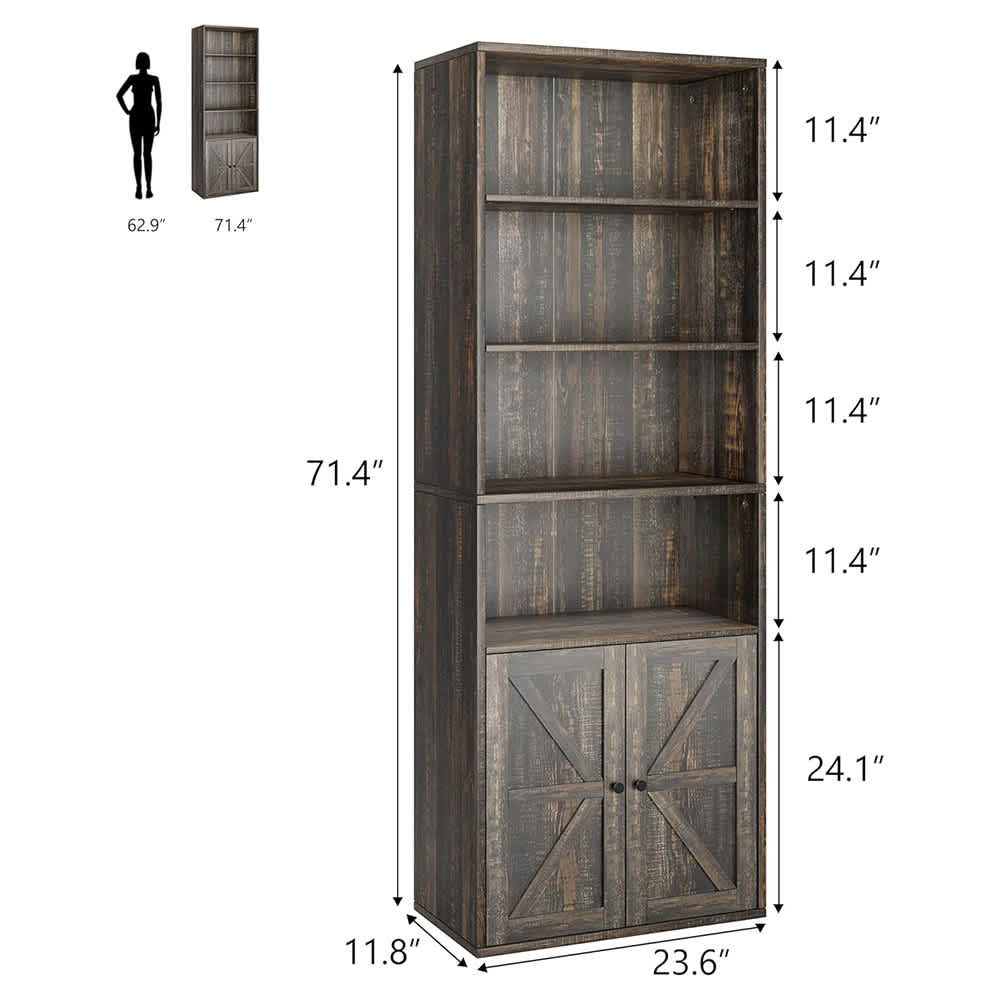 WhizMax XSN-PHO-0Y0801-DO bookcases - View #2