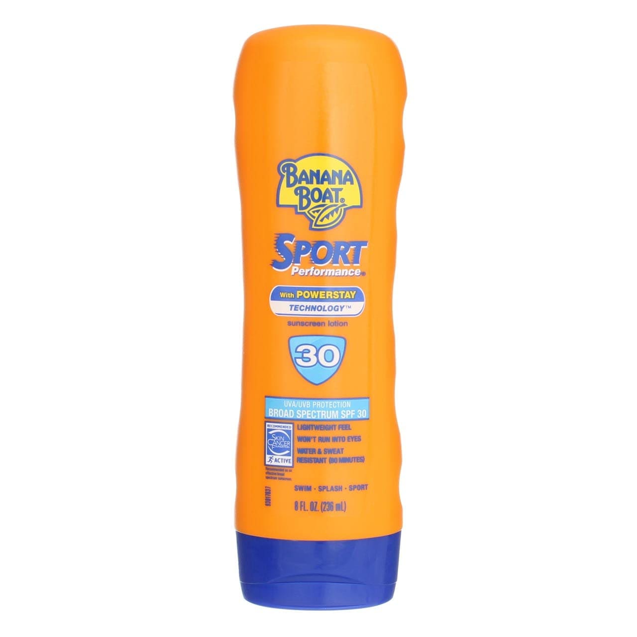 Banana Boat  Sport Ultra SPF 30 Sunscreen Lotion 8oz  Sunscreen SPF 30 Lotion Oxybenzone-Free Sunblock Water Resistant 8oz