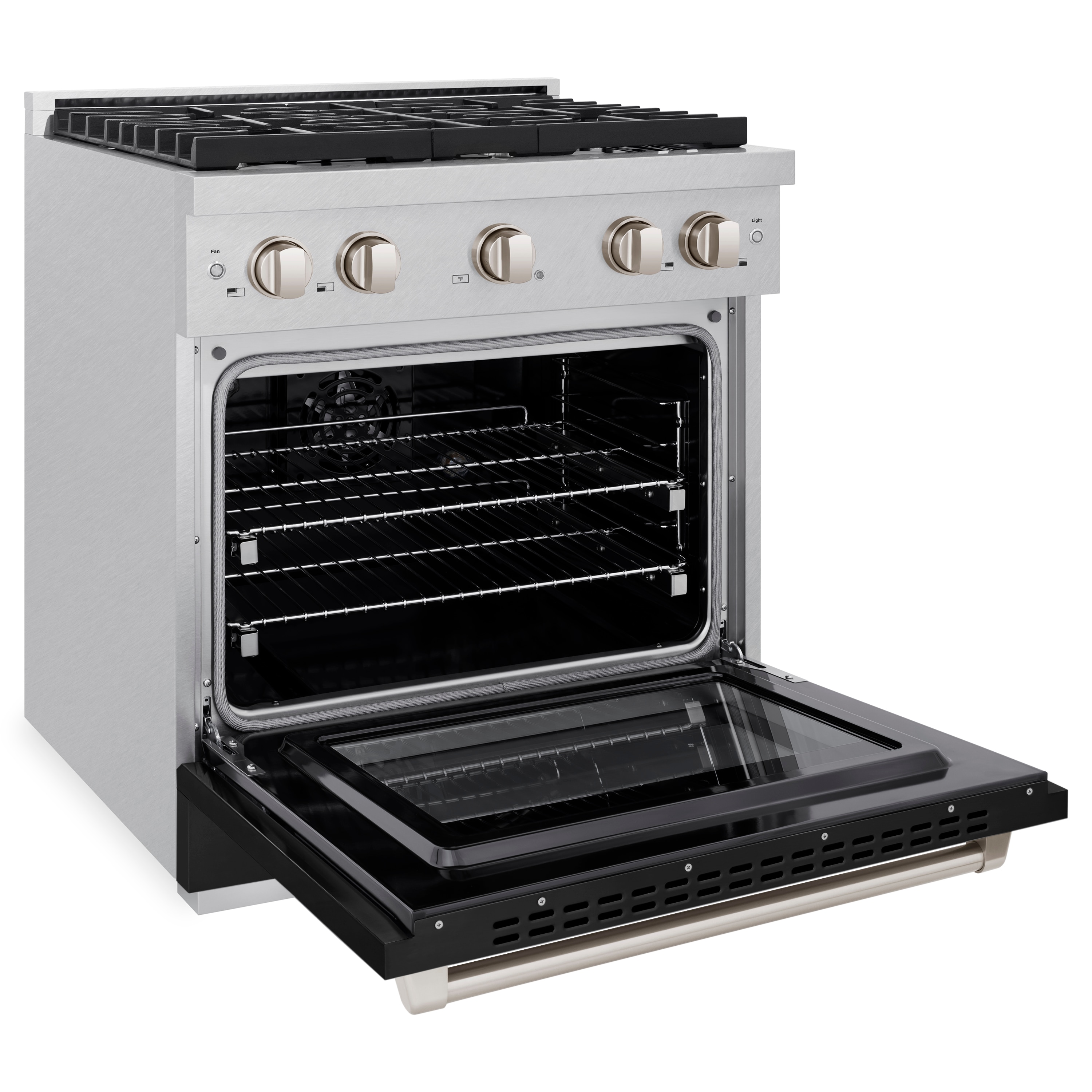 ZLINE KITCHEN & BATH SDRS-BLM-30 Dual-Fuel-Ranges - View #4