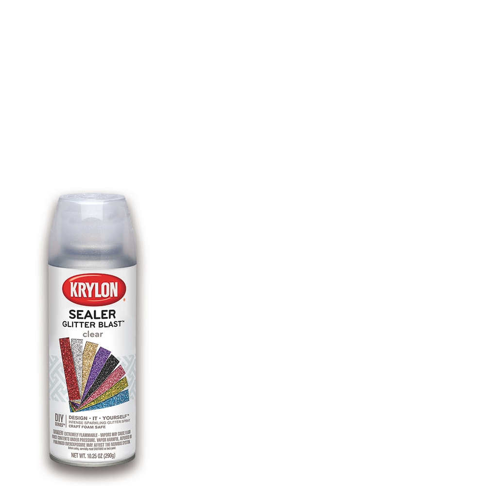 Krylon Glitter Blast Gloss Clear Glitter Spray Paint (NET WT. 10.25-oz) at