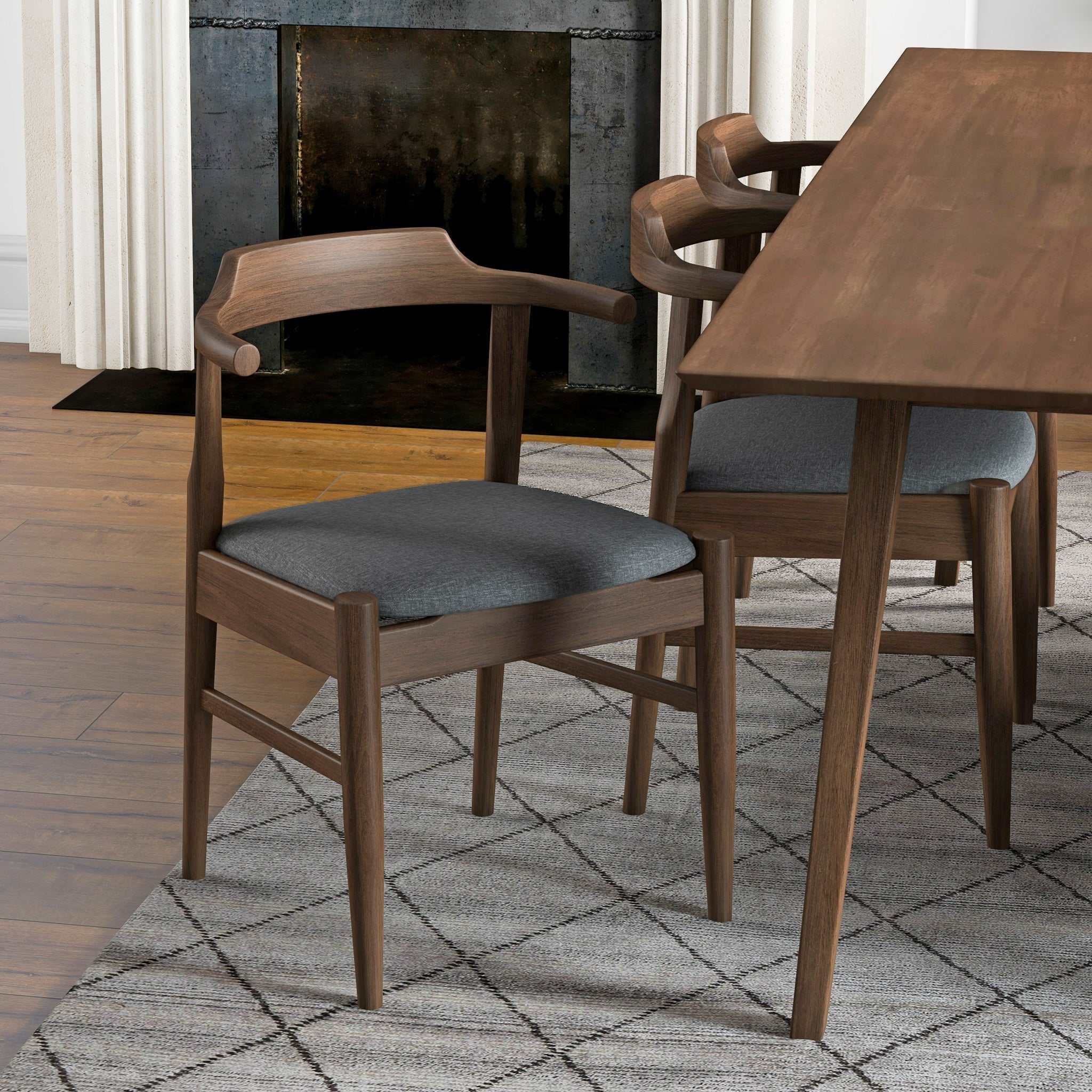 Vynxaria LEXY0809-DJKC-CY151 Dining-Chairs - View #3
