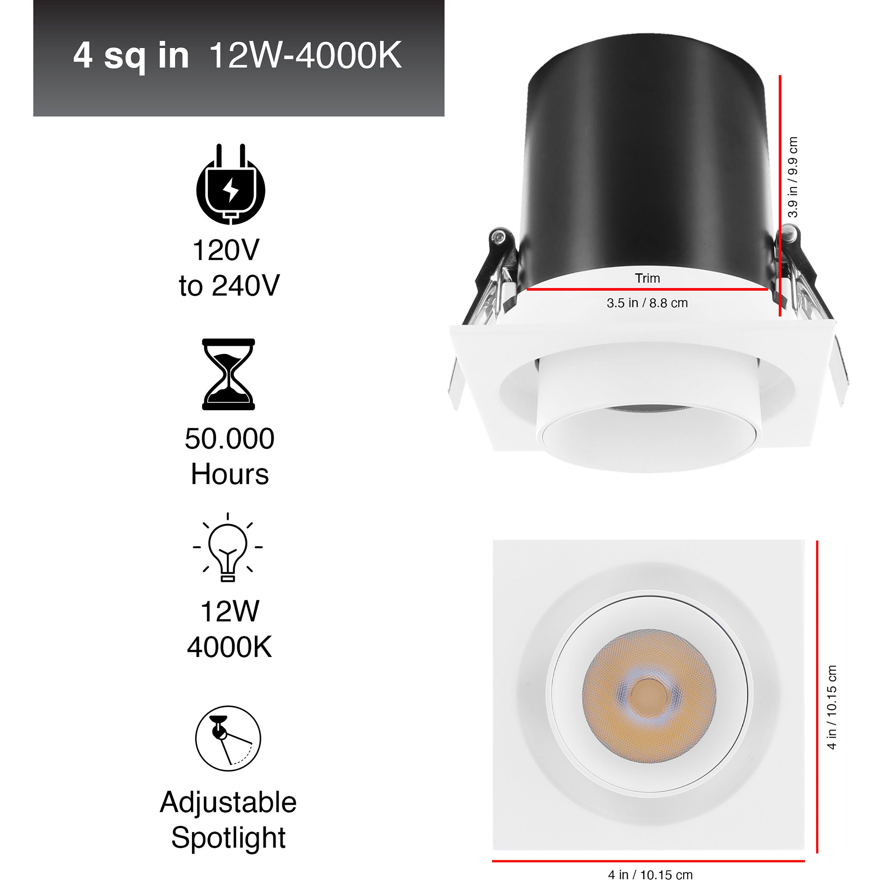 LEEKI LKI-1042 Led-Retrofit-Downlight - View #6