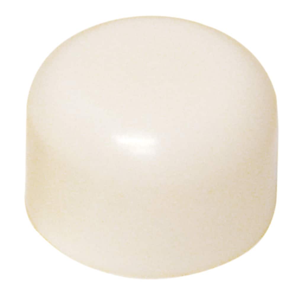 EZ-FLO 98341 White Toilet bolt caps