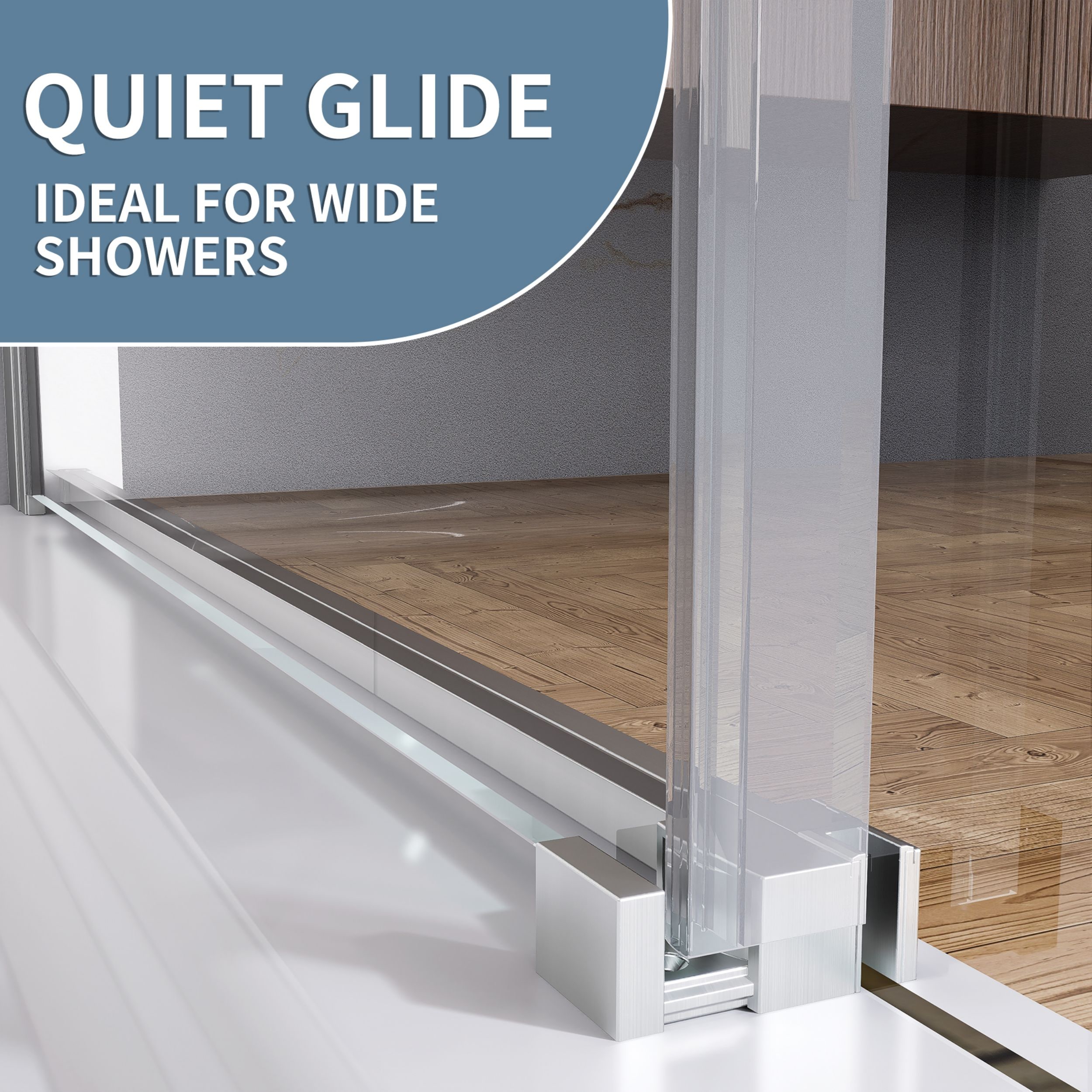 WELLFOR QPZ-TL08W Shower-Doors - View #10