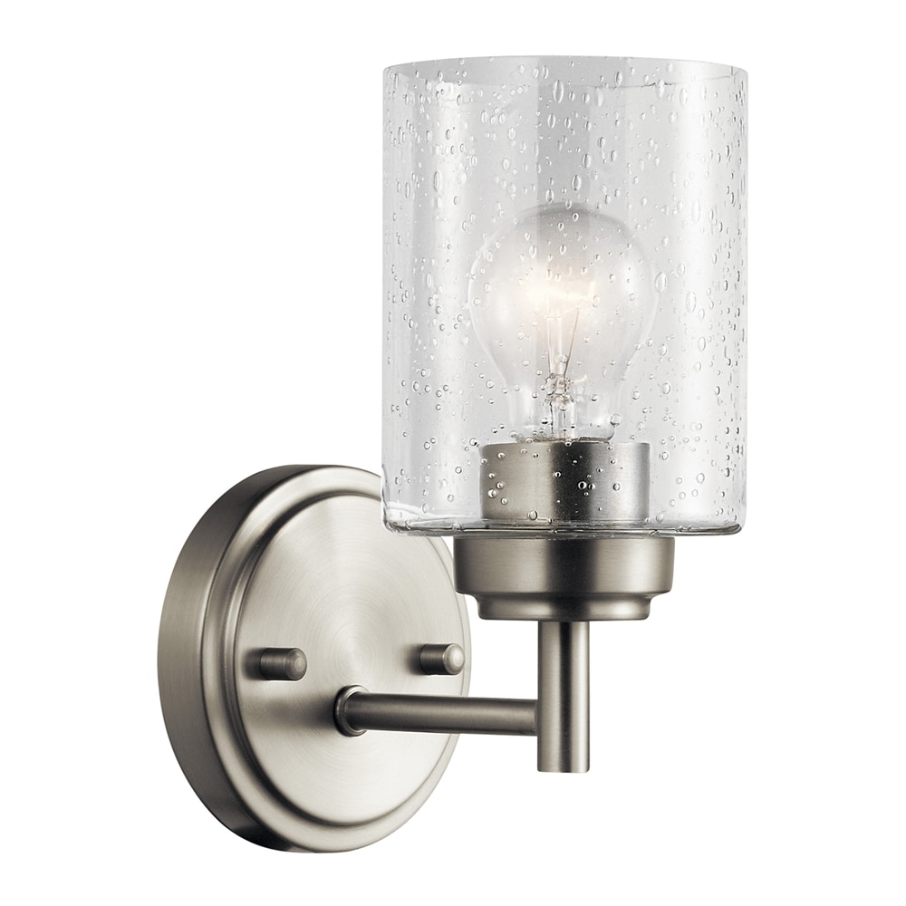 Kichler 45910NI Winslow 4.75-in 1 -Light Brushed Nickel Transitional Vanity light