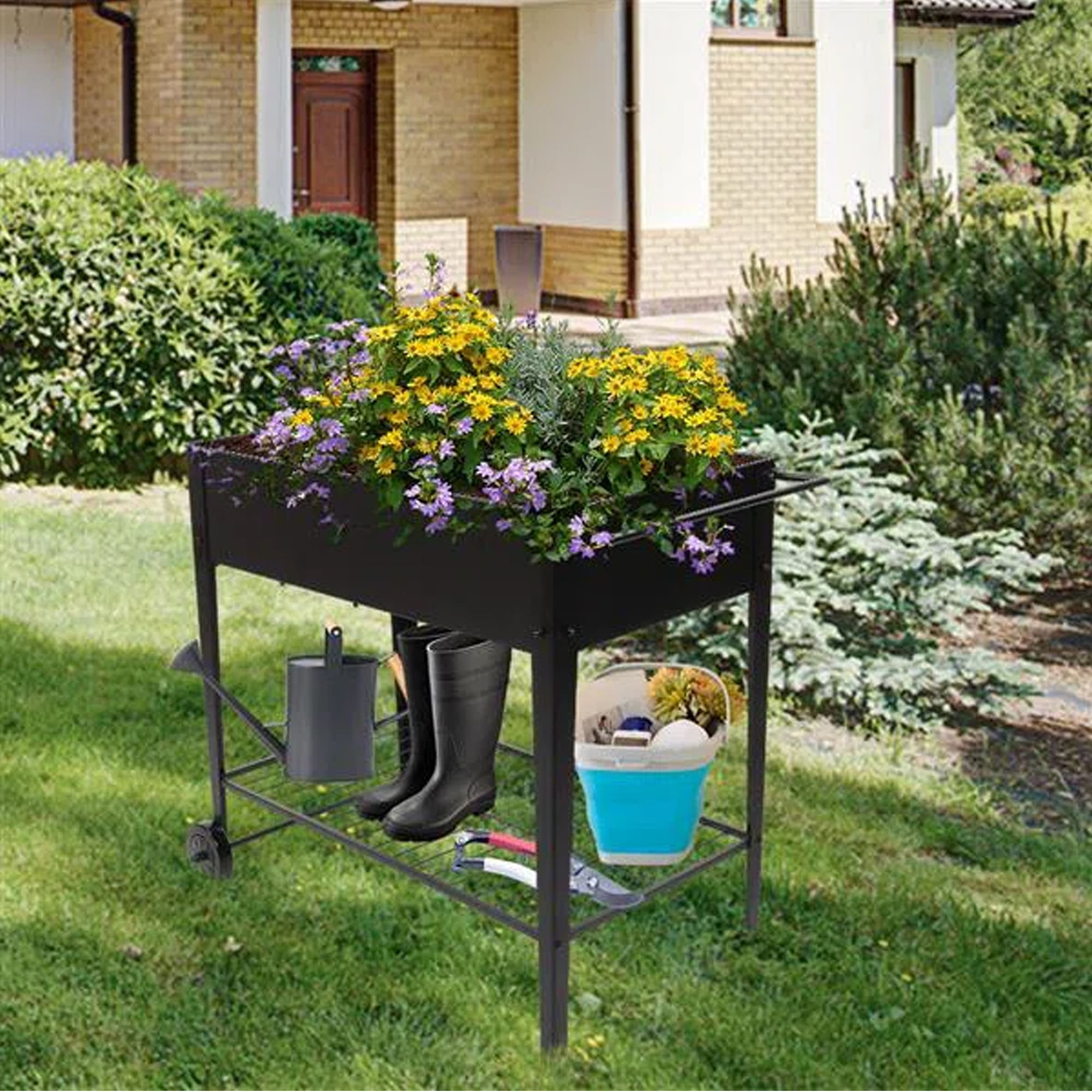 LETILY NHI1MDQG Raised-Planter-Boxes - View #2