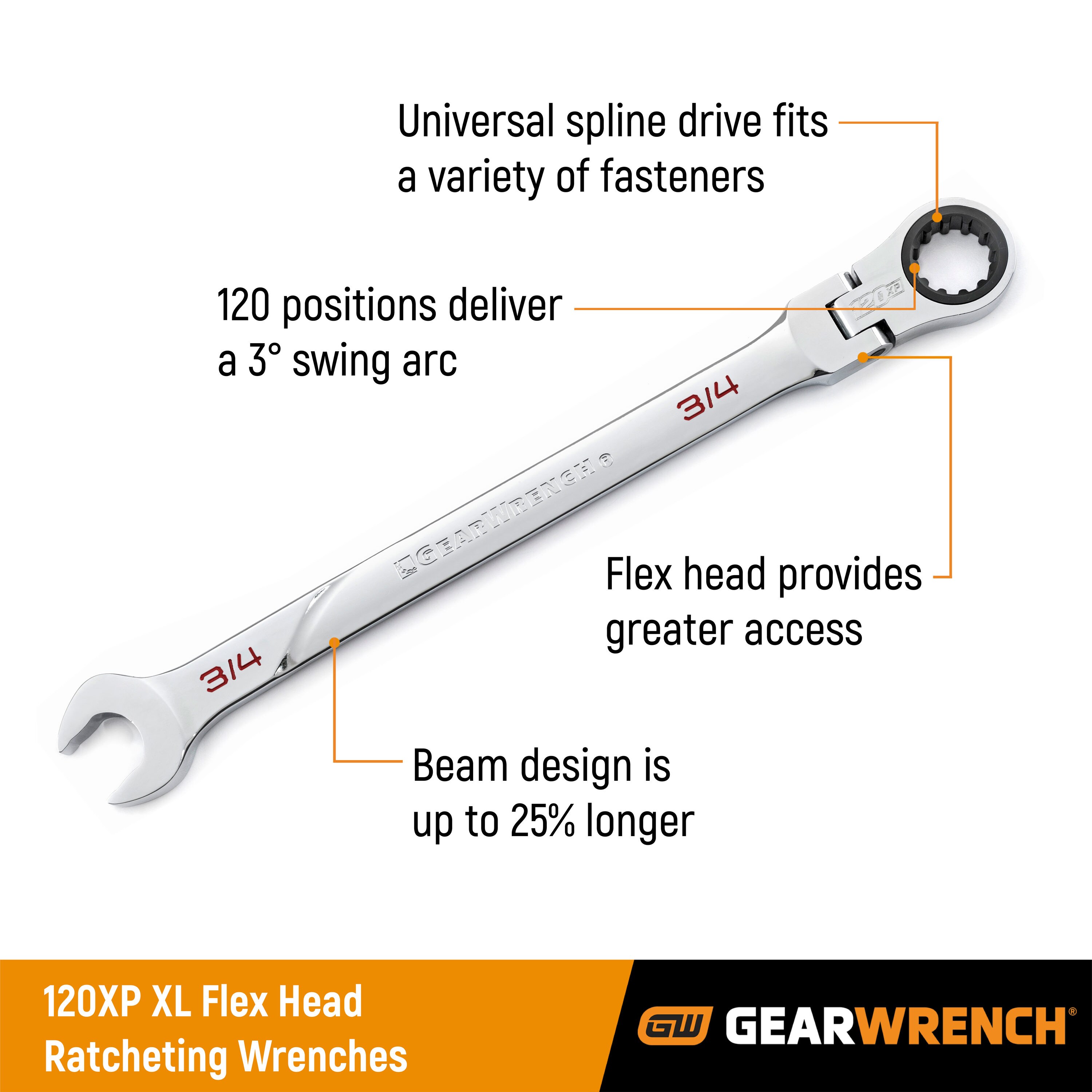 gearwrench clearance