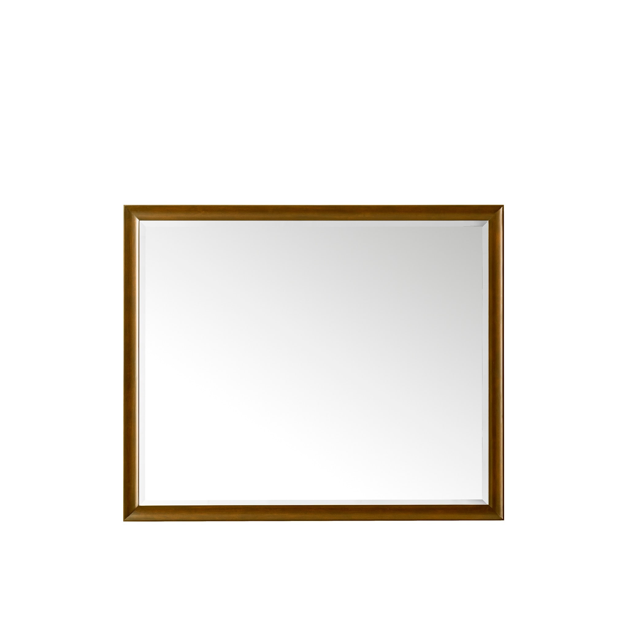 James Martin Vanities 735-M48-COK Glenbrooke 48-Inches x 40-Inches Beveled Rectangle Bathroom Vanity Mirror ( Oak )