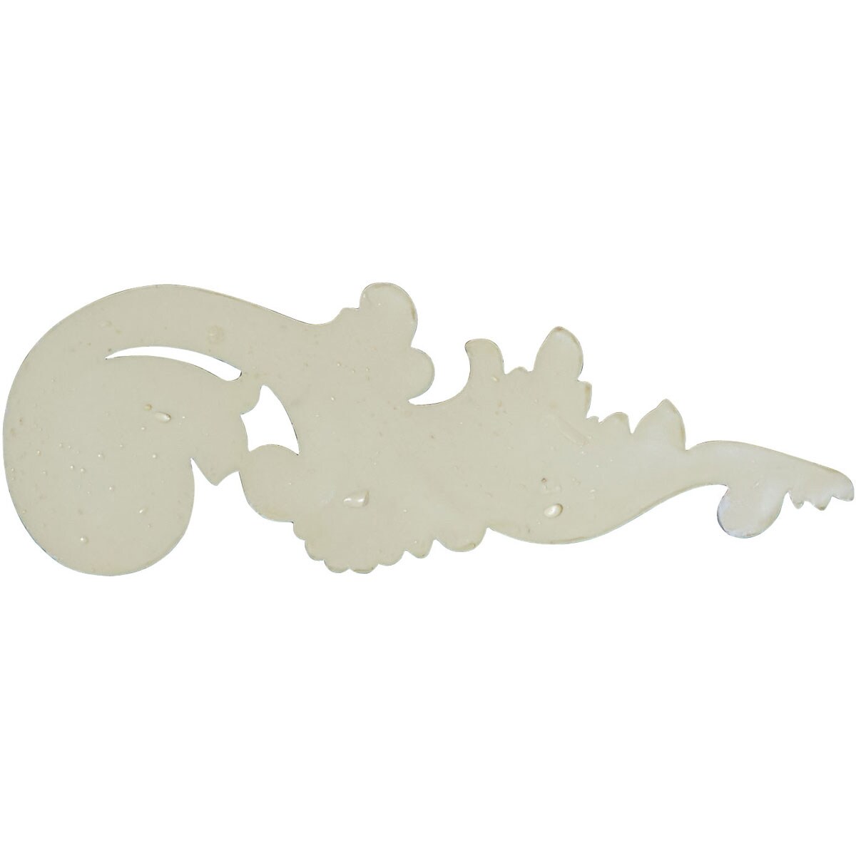 Primed White Polyurethane Architectural Scroll Onlay