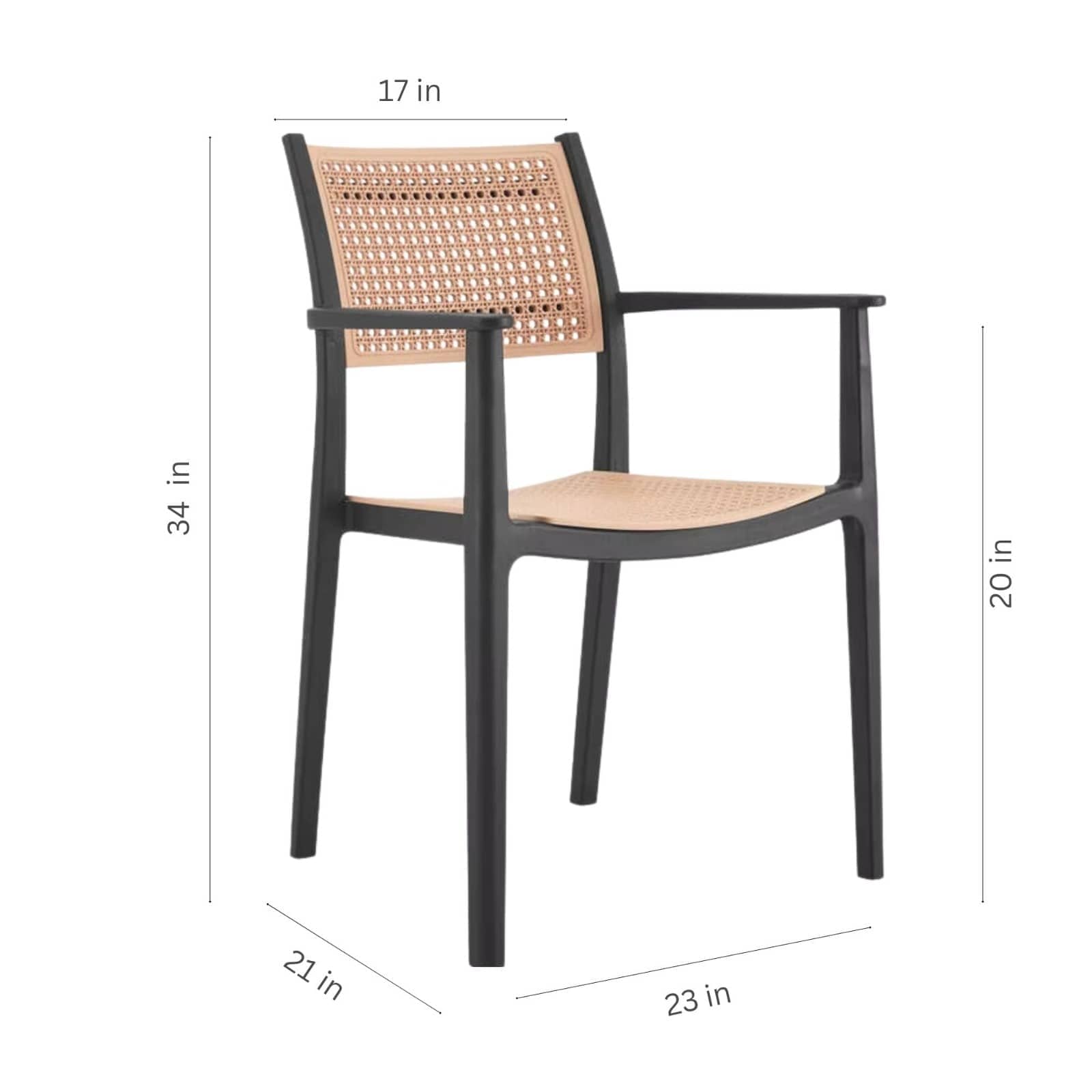 Amazonia LEYPAR-10-ARU BK Patio-Dining-Sets - View #3