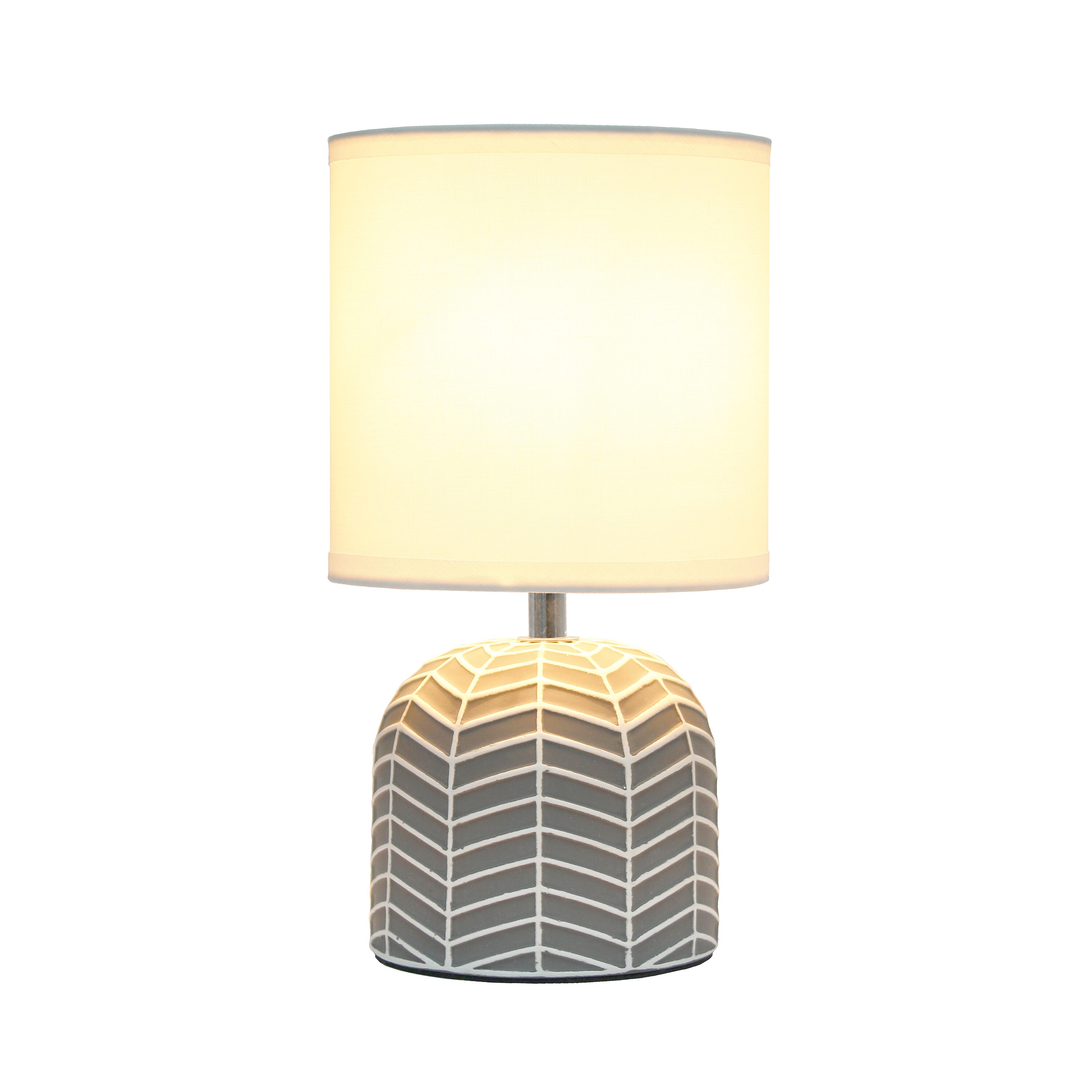 Simple Designs LT1137-GRY Table-Lamps - View #2