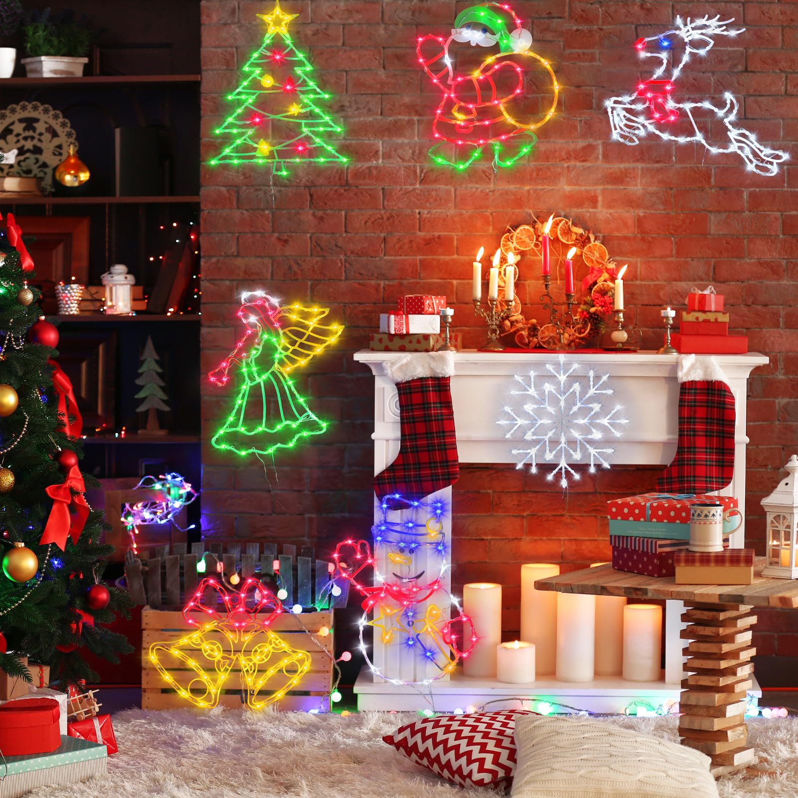 Christmas Lighted Decor