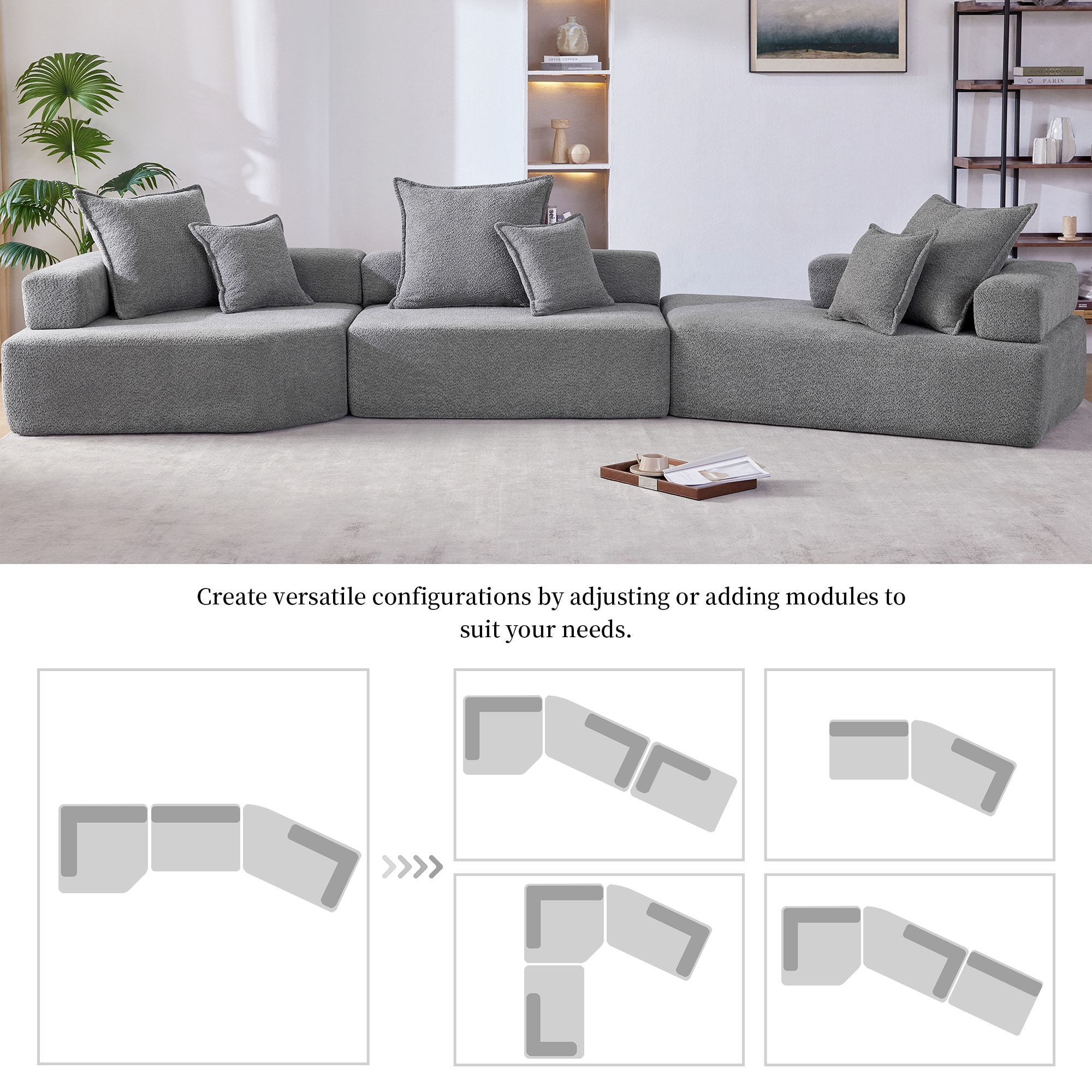 ModernLuxe N723S0293E Sofas-Loveseats - View #3