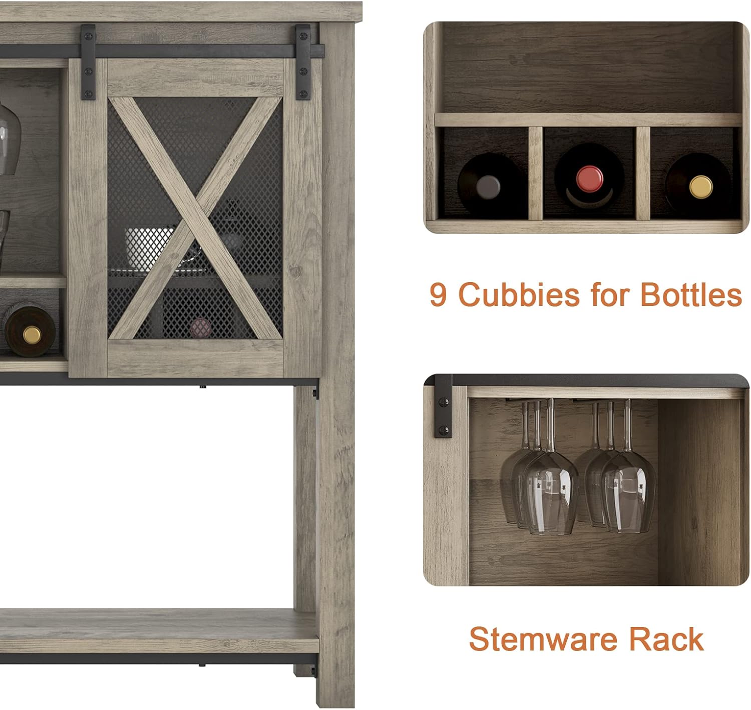Qeetex DHZ-PHO-0W539X7T Dining-Kitchen-Storarge - View #3