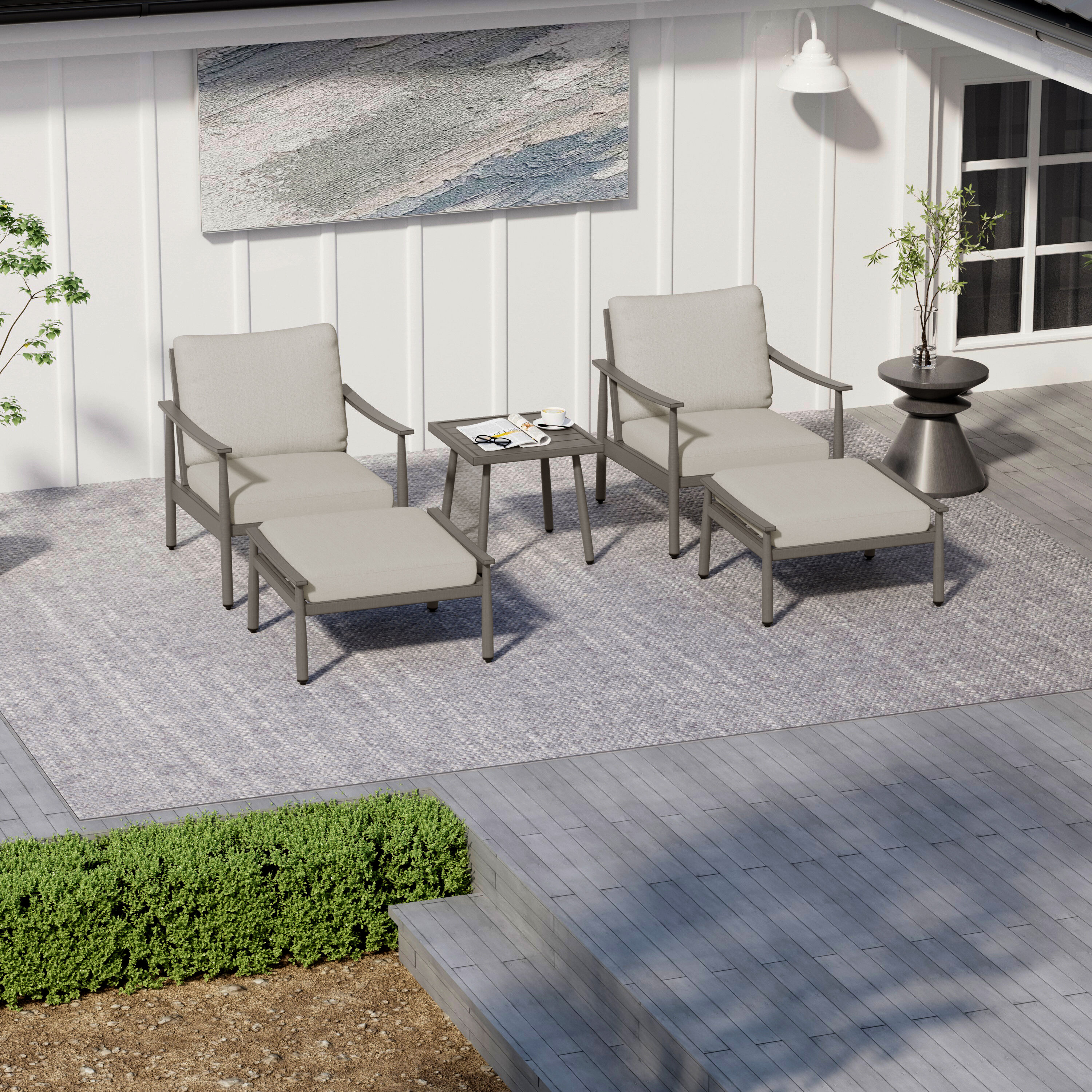  EL-SF5-GG-B1-WL3 Patio-Conversation-Sets - View #10